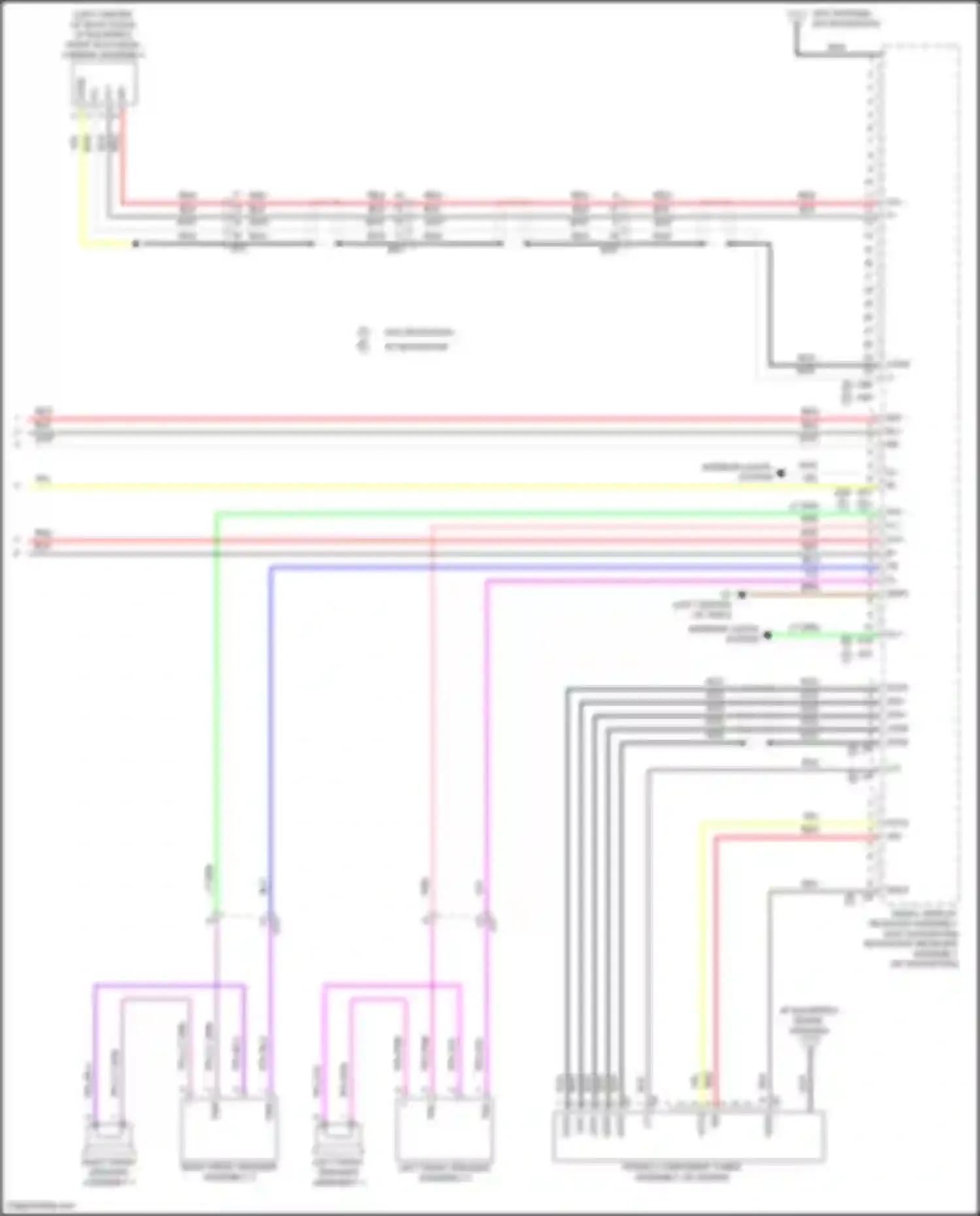 Prius C Toyota I facelift (2014-2020): Navigation circuit (3 of 3)