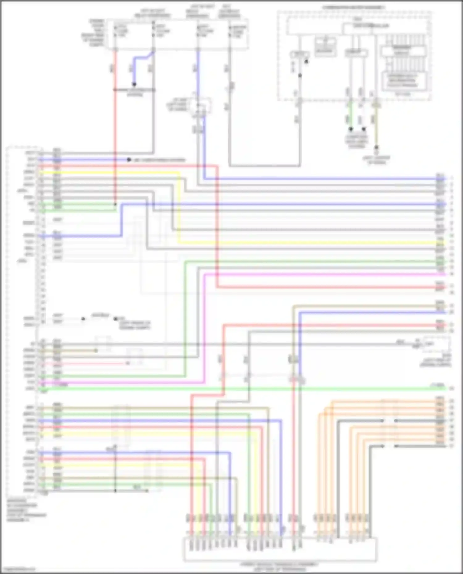 Prius C Toyota I facelift (2014-2020): Transmission circuit (1 of 2)