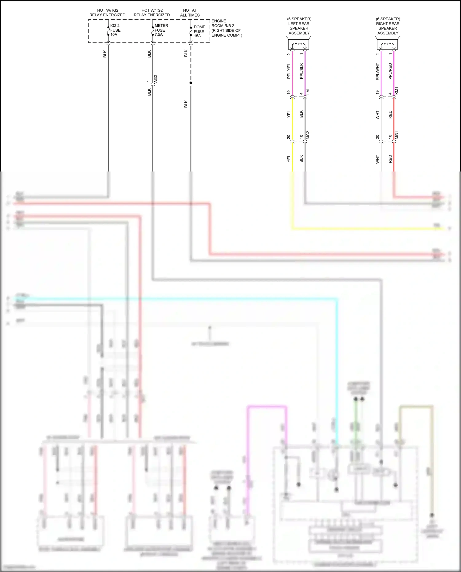 Toyota Prius C I facelift (2014-2020) computer data lines system wiring diagram  (40 of 56)