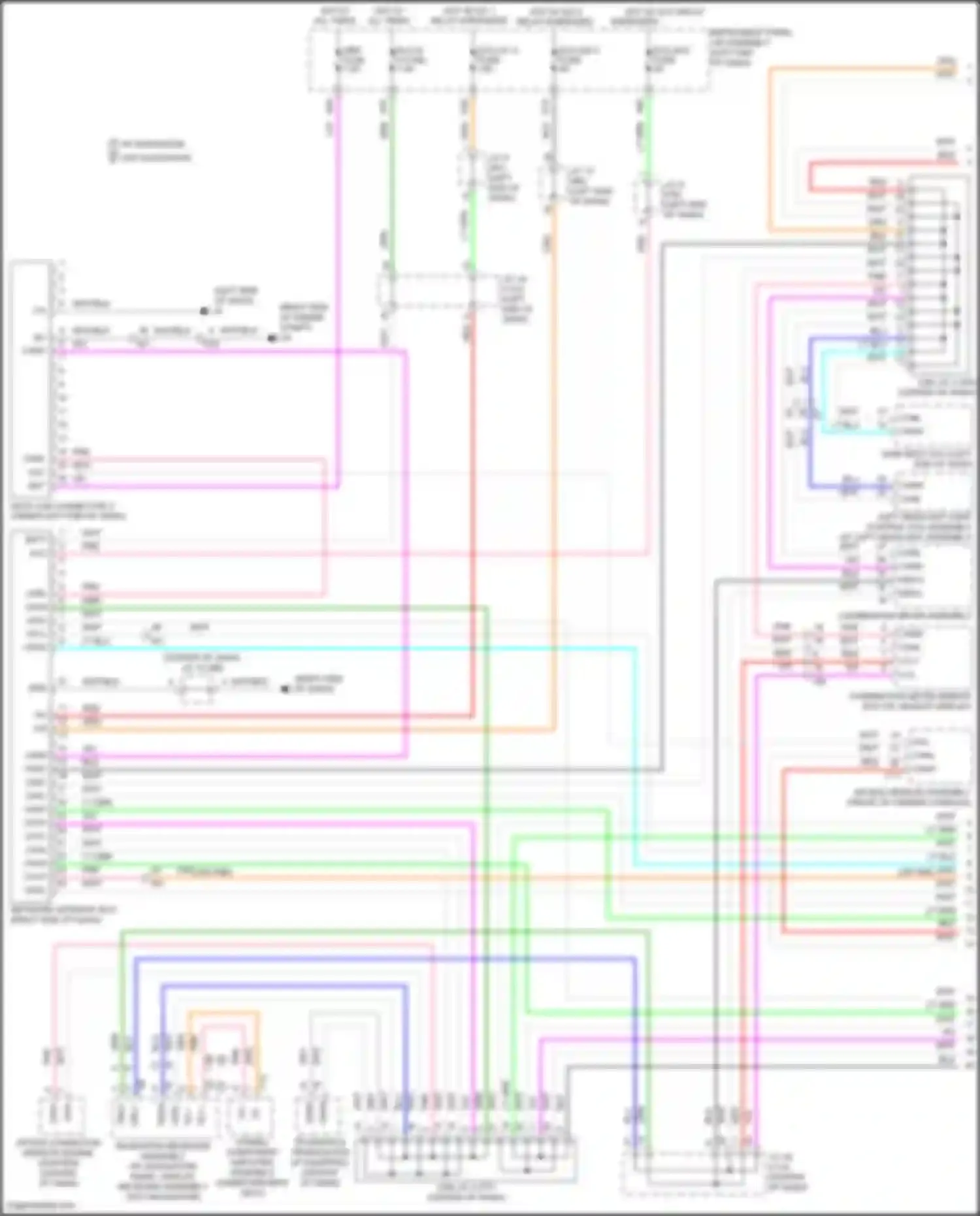 Prius PHV Toyota IV (2017-2024): Computer data lines circuit (1 of 3)
