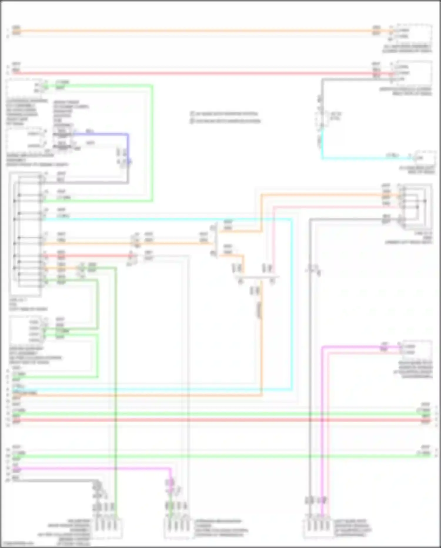 Prius PHV Toyota IV (2017-2024): Computer data lines circuit (2 of 3)