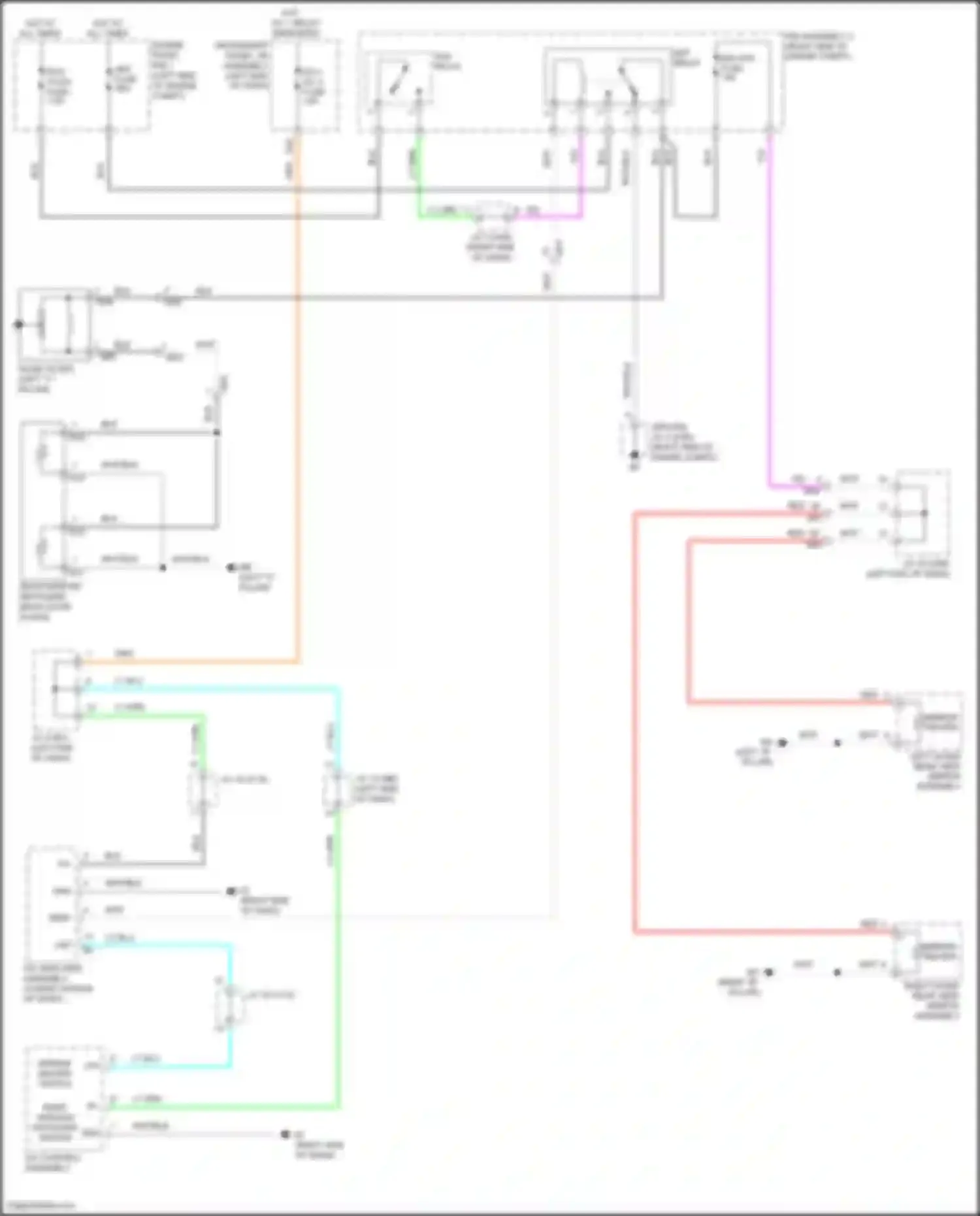 Prius PHV Toyota IV (2017-2024): Defoggers circuit