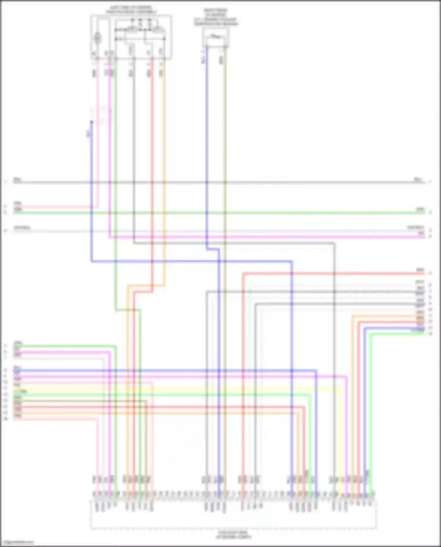 Prius PHV Toyota IV (2017-2024): Wiring diagram engine performance 1.8l hybrid, engine controls circuit (4 of 6)