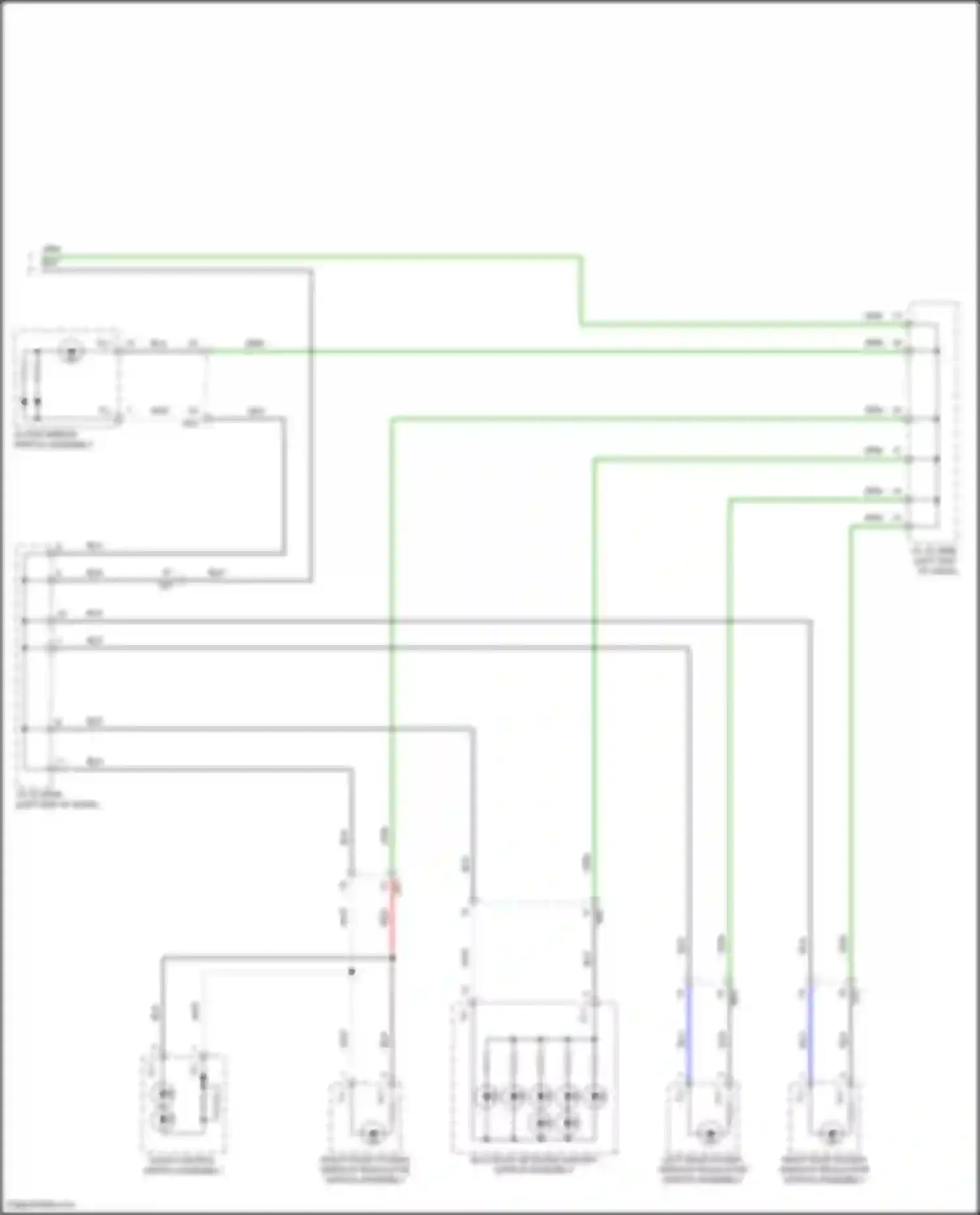 Prius PHV Toyota IV (2017-2024): Instrument illumination circuit (4 of 4)