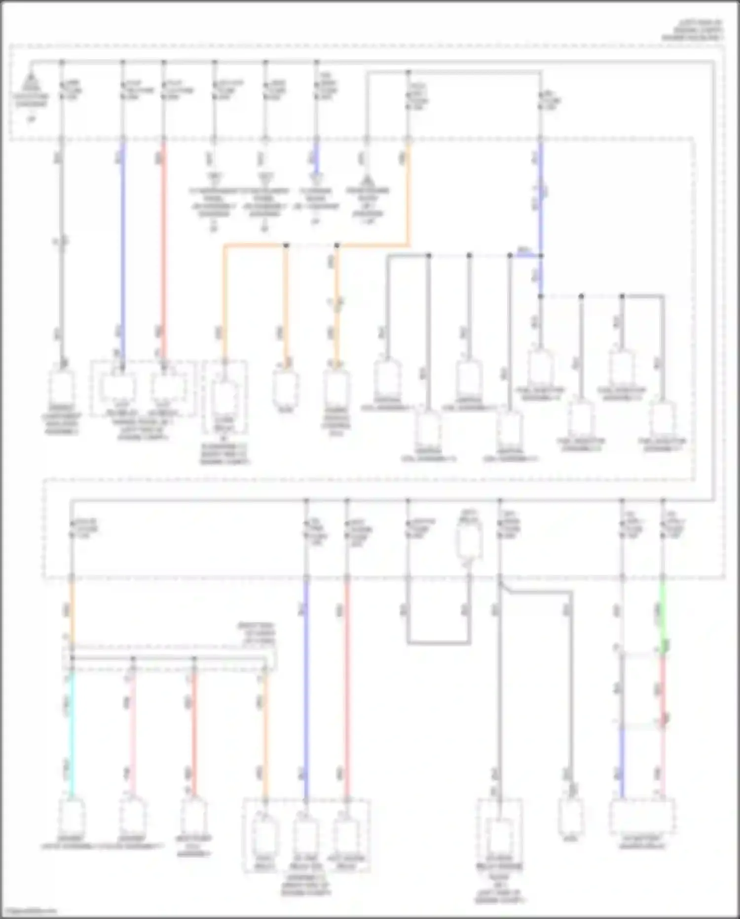 Prius PHV Toyota IV (2017-2024): Power distribution circuit (7 of 7)