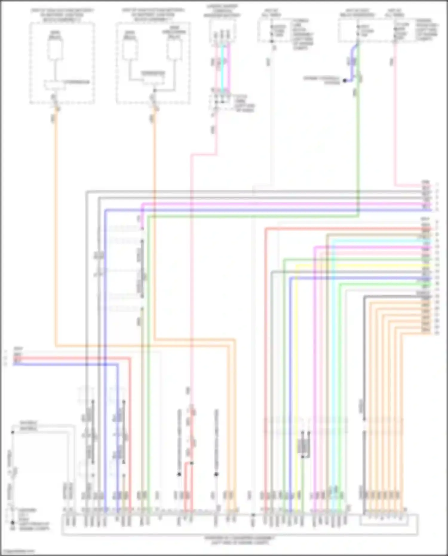 Prius PHV Toyota IV (2017-2024): Transmission circuit (2 of 3)