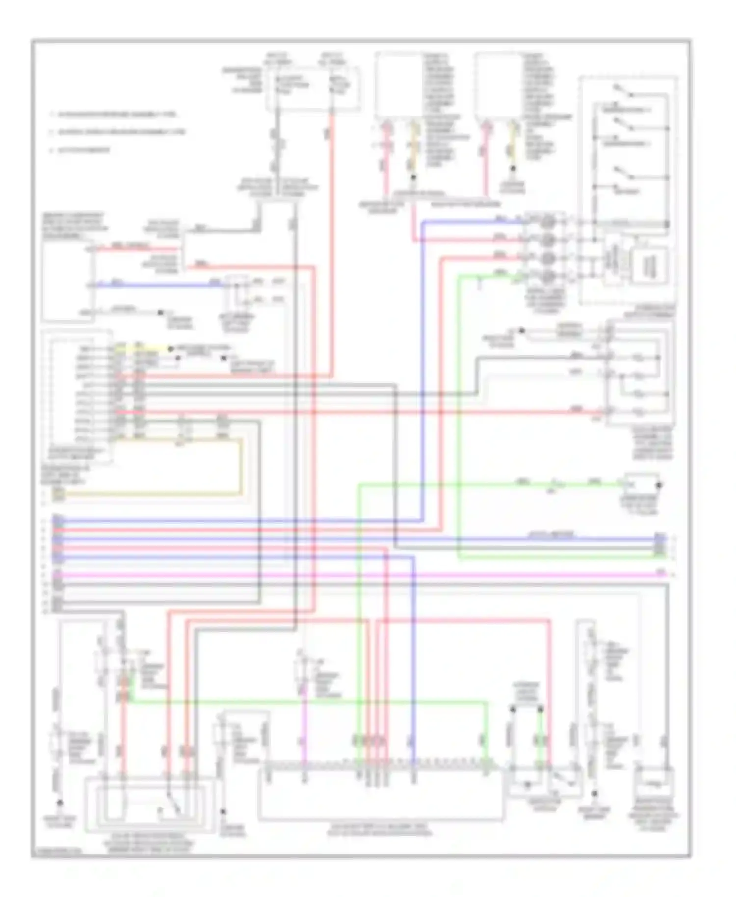 Prius Plug-in Toyota  (2012-2014): Automatic a/c circuit (2 of 3)