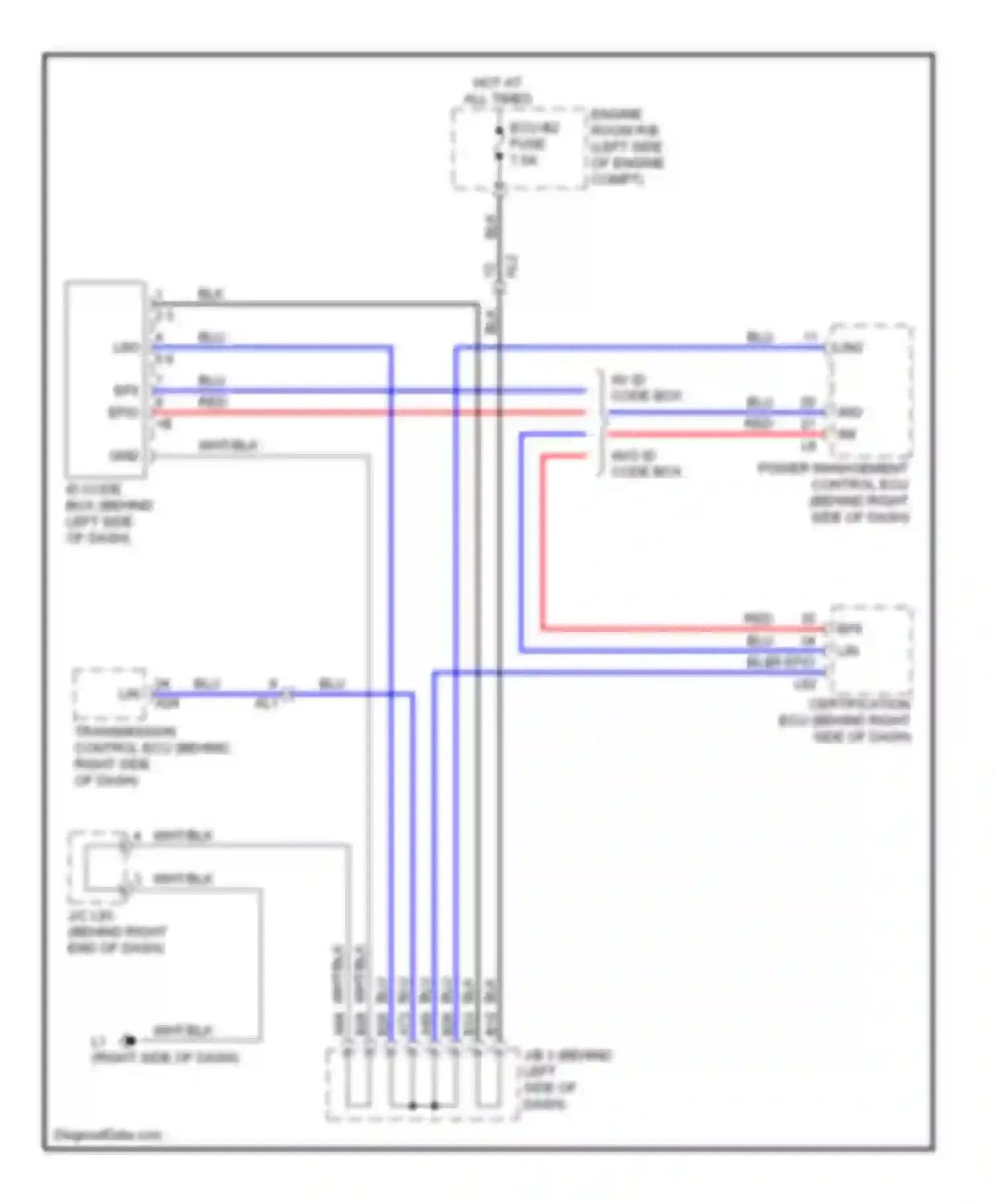 Prius Plug-in Toyota  (2012-2014): Immobilizer circuit