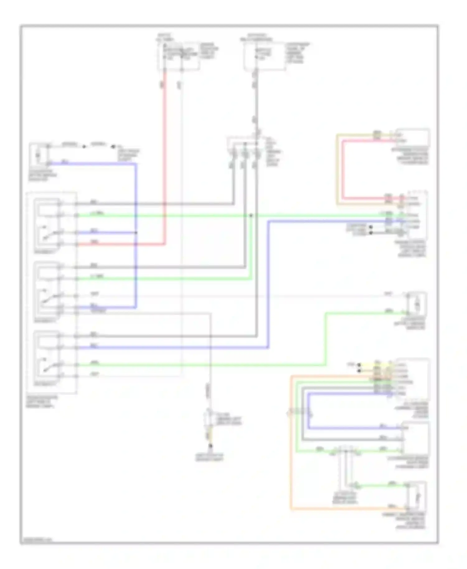 Prius Plug-in Toyota  (2012-2014): Cooling fan circuit
