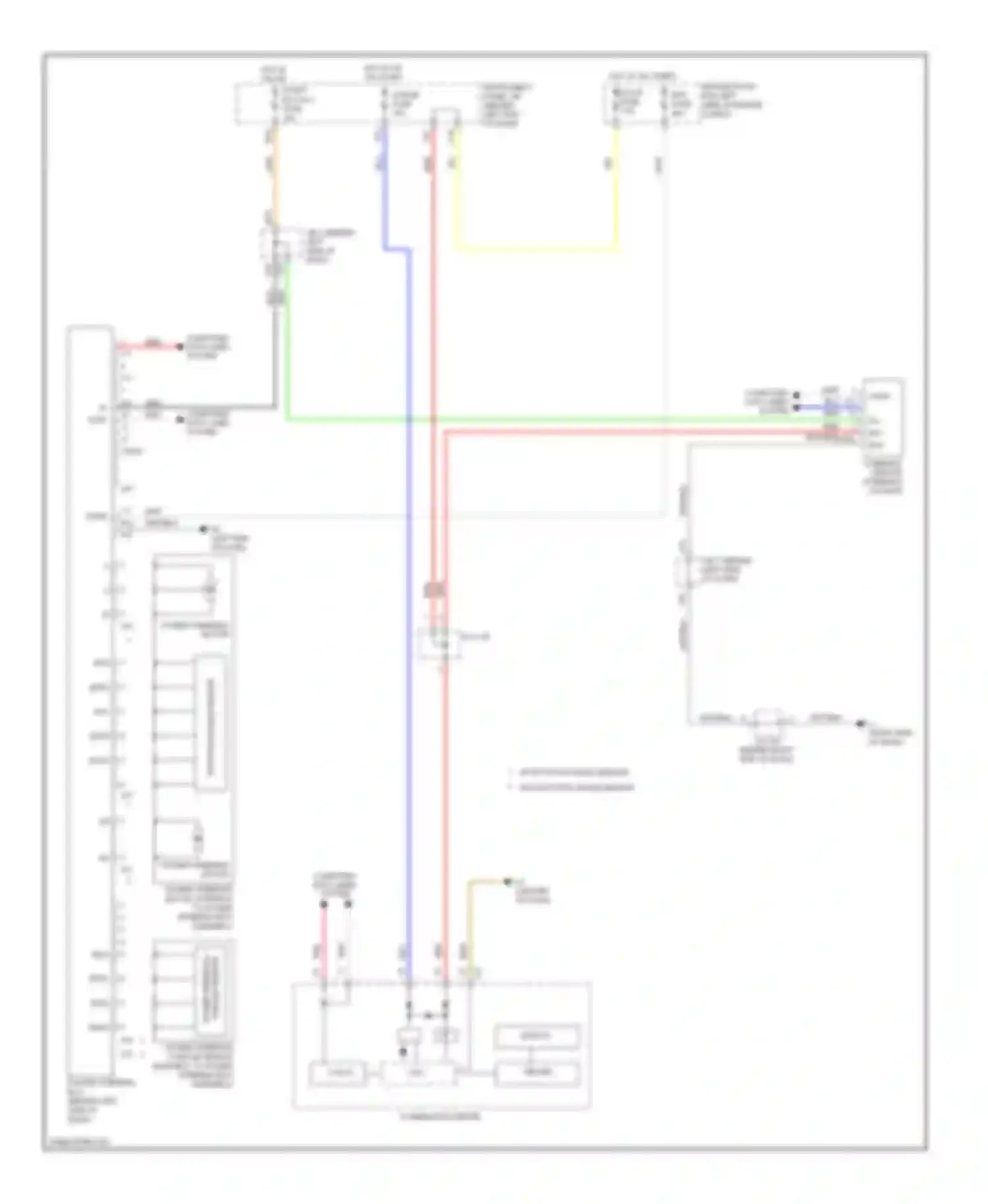 Prius Plug-in Toyota  (2012-2014): Electronic power steering circuit