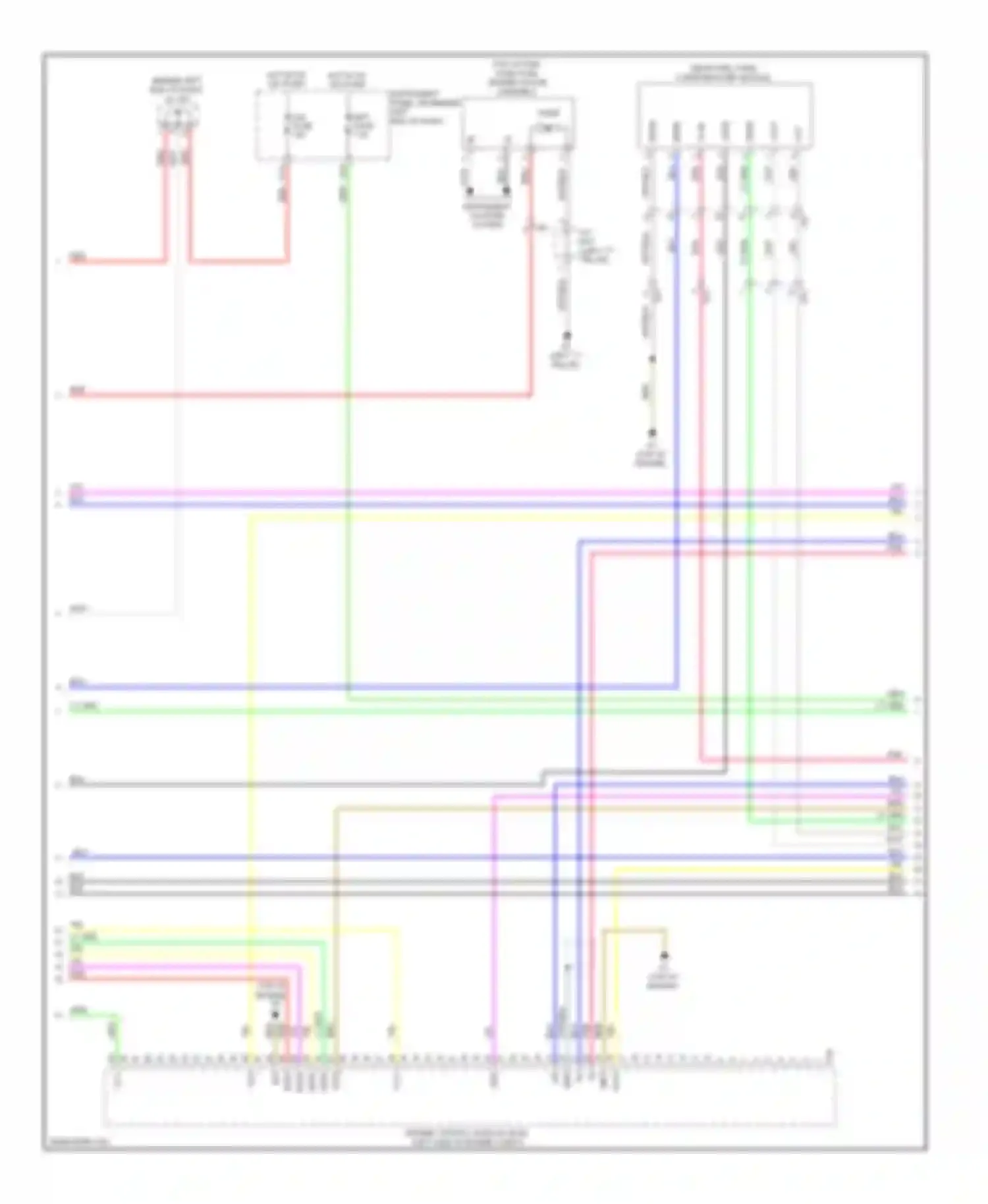 Prius Plug-in Toyota  (2012-2014): Wiring diagram engine performance 1.8l, engine controls circuit (2 of 4)