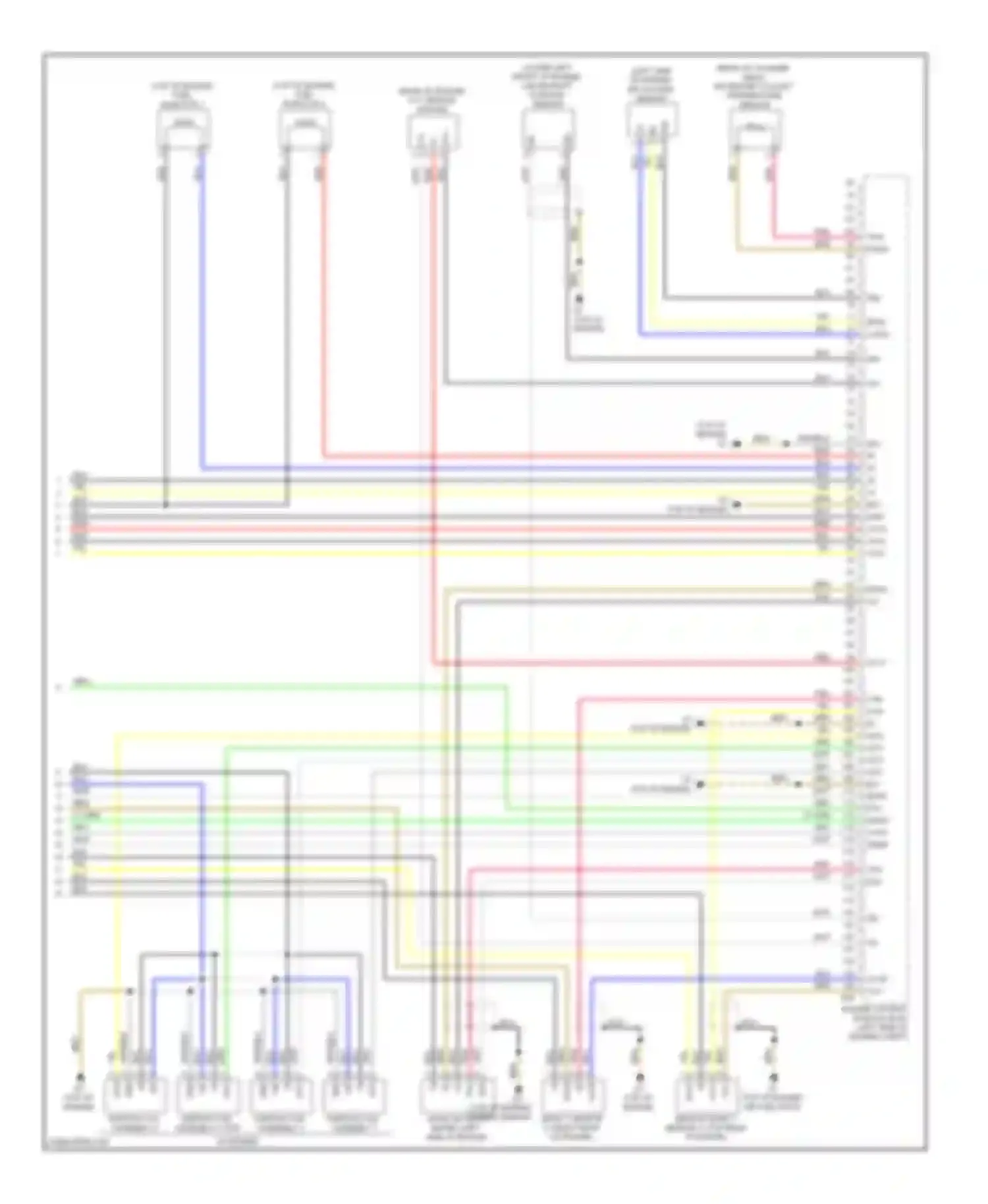 Prius Plug-in Toyota  (2012-2014): Wiring diagram engine performance 1.8l, engine controls circuit (4 of 4)