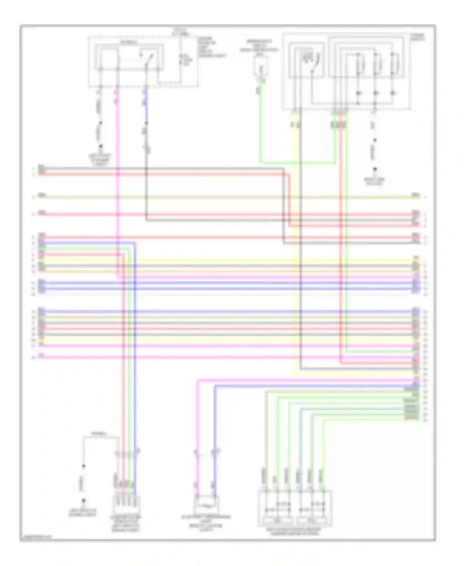 Prius Plug-in Toyota  (2012-2014): Wiring diagram engine performance 1.8l, hybrid system circuit (2 of 6)