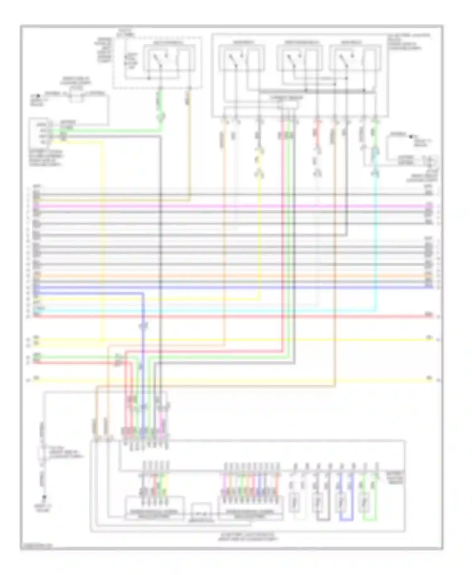 Prius Plug-in Toyota  (2012-2014): Wiring diagram engine performance 1.8l, hybrid system circuit (5 of 6)