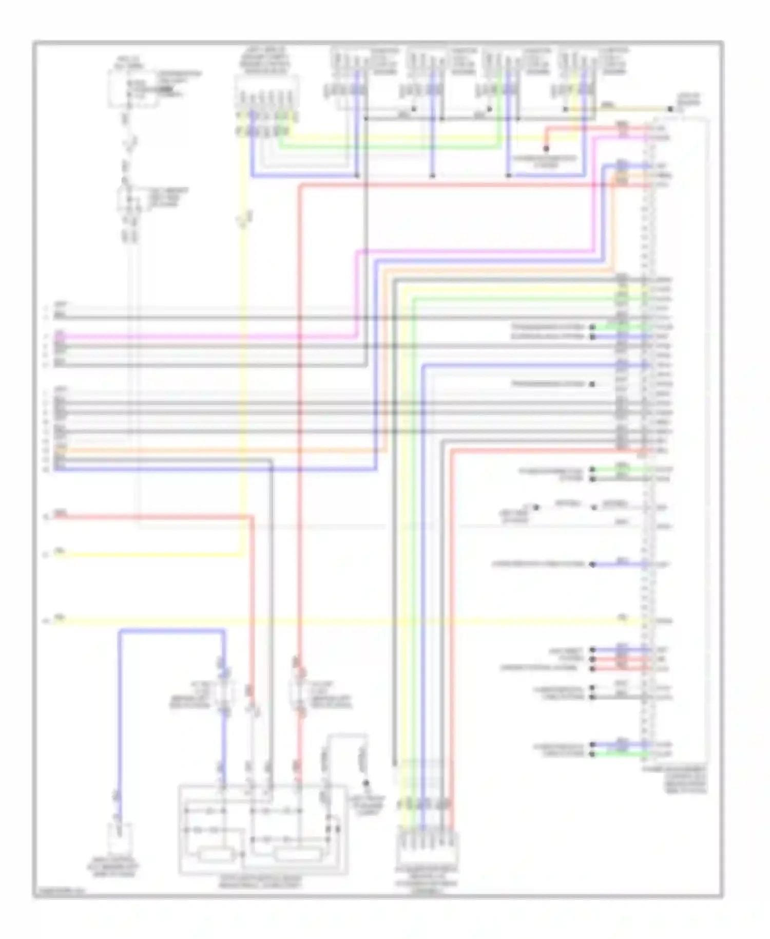 Prius Plug-in Toyota  (2012-2014): Wiring diagram engine performance 1.8l, hybrid system circuit (6 of 6)