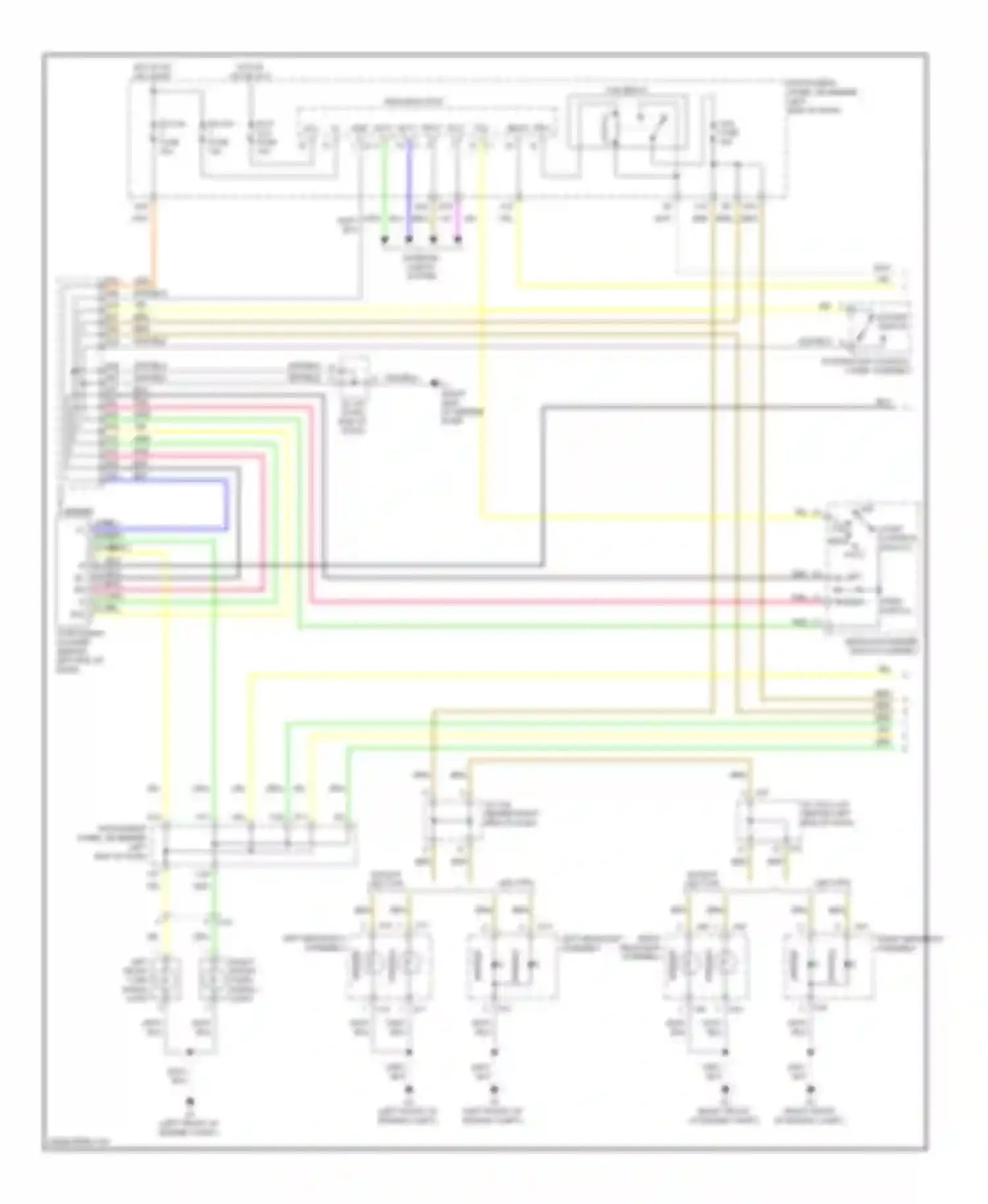 Prius Plug-in Toyota  (2012-2014): Exterior lamps circuit (1 of 2)