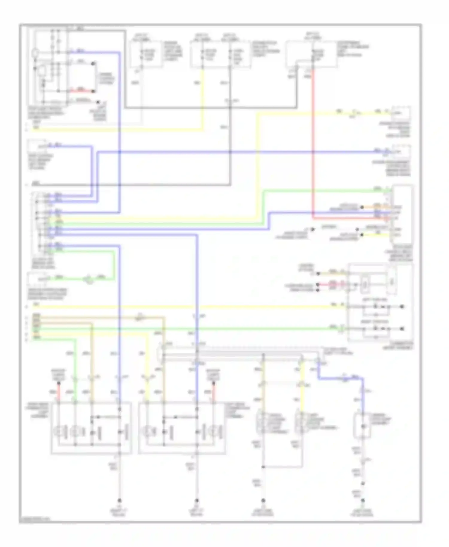 Prius Plug-in Toyota  (2012-2014): Exterior lamps circuit (2 of 2)