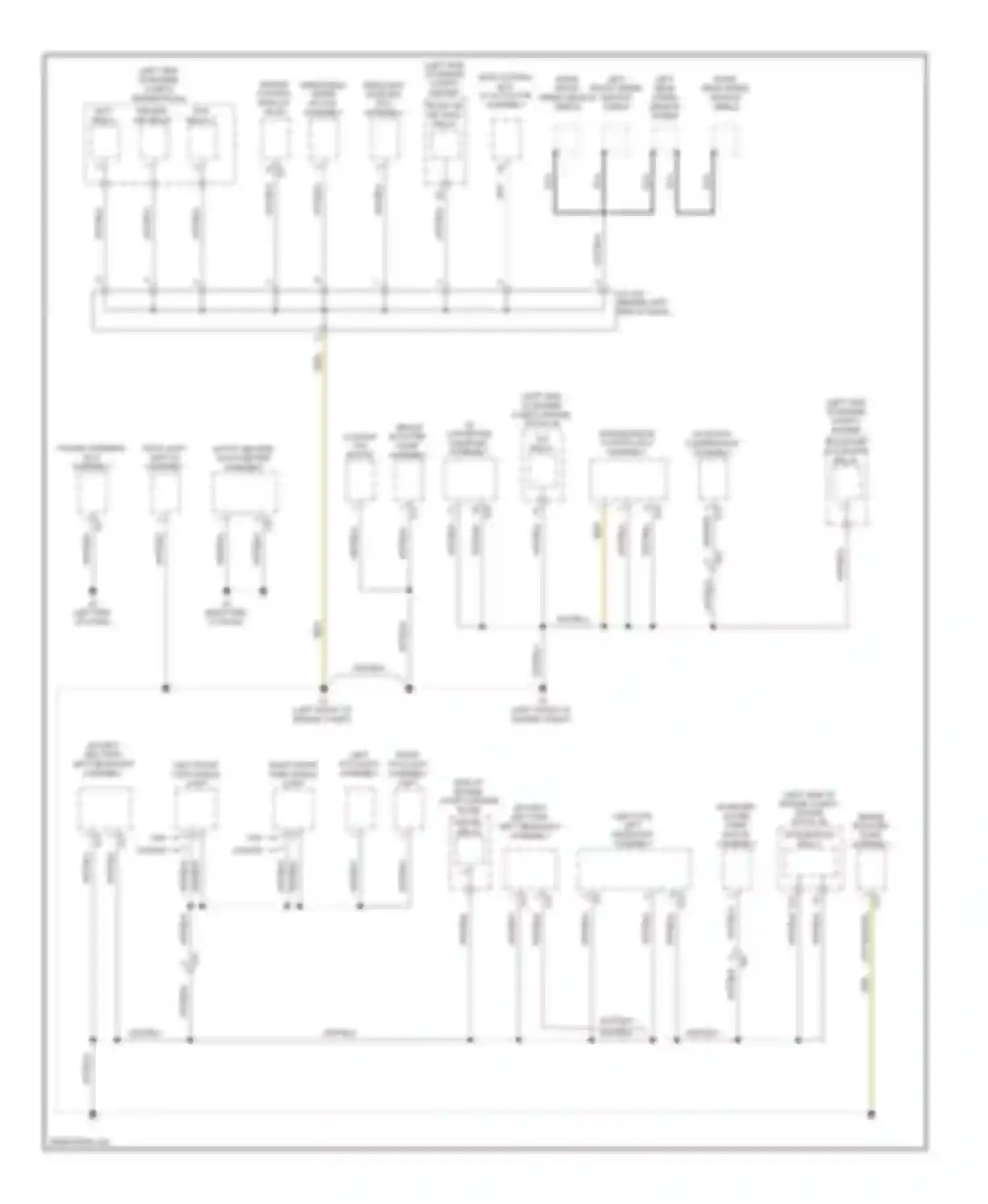 Prius Plug-in Toyota  (2012-2014): Ground distribution circuit (2 of 4)