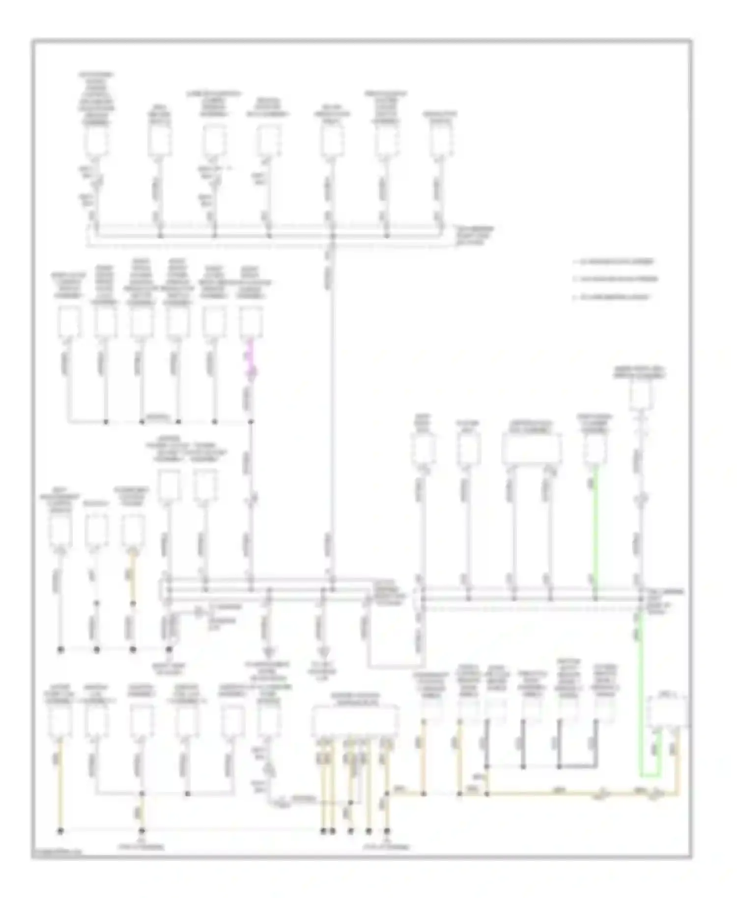 Prius Plug-in Toyota  (2012-2014): Ground distribution circuit (3 of 4)