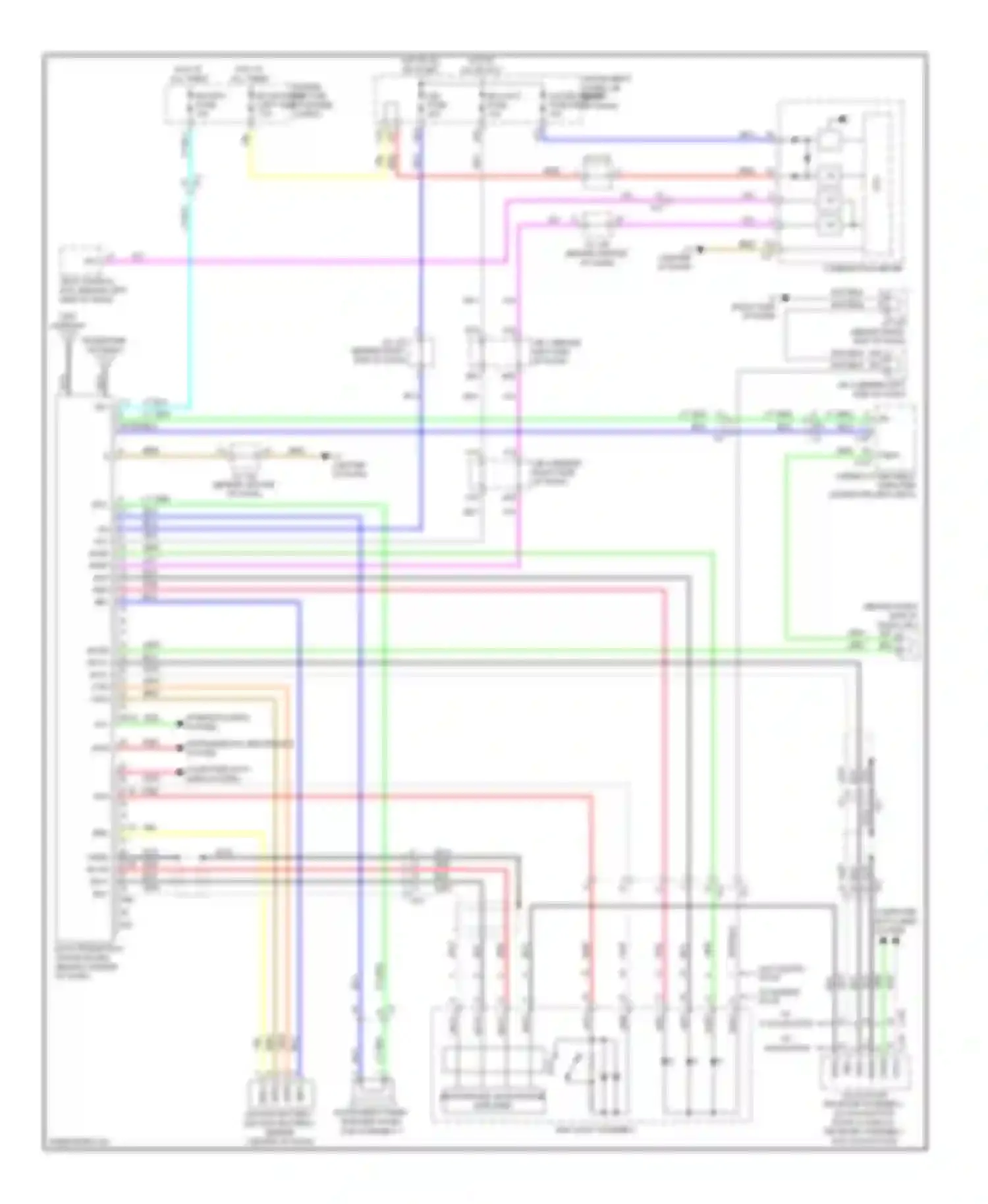 Prius Plug-in Toyota  (2012-2014): Telematics circuit