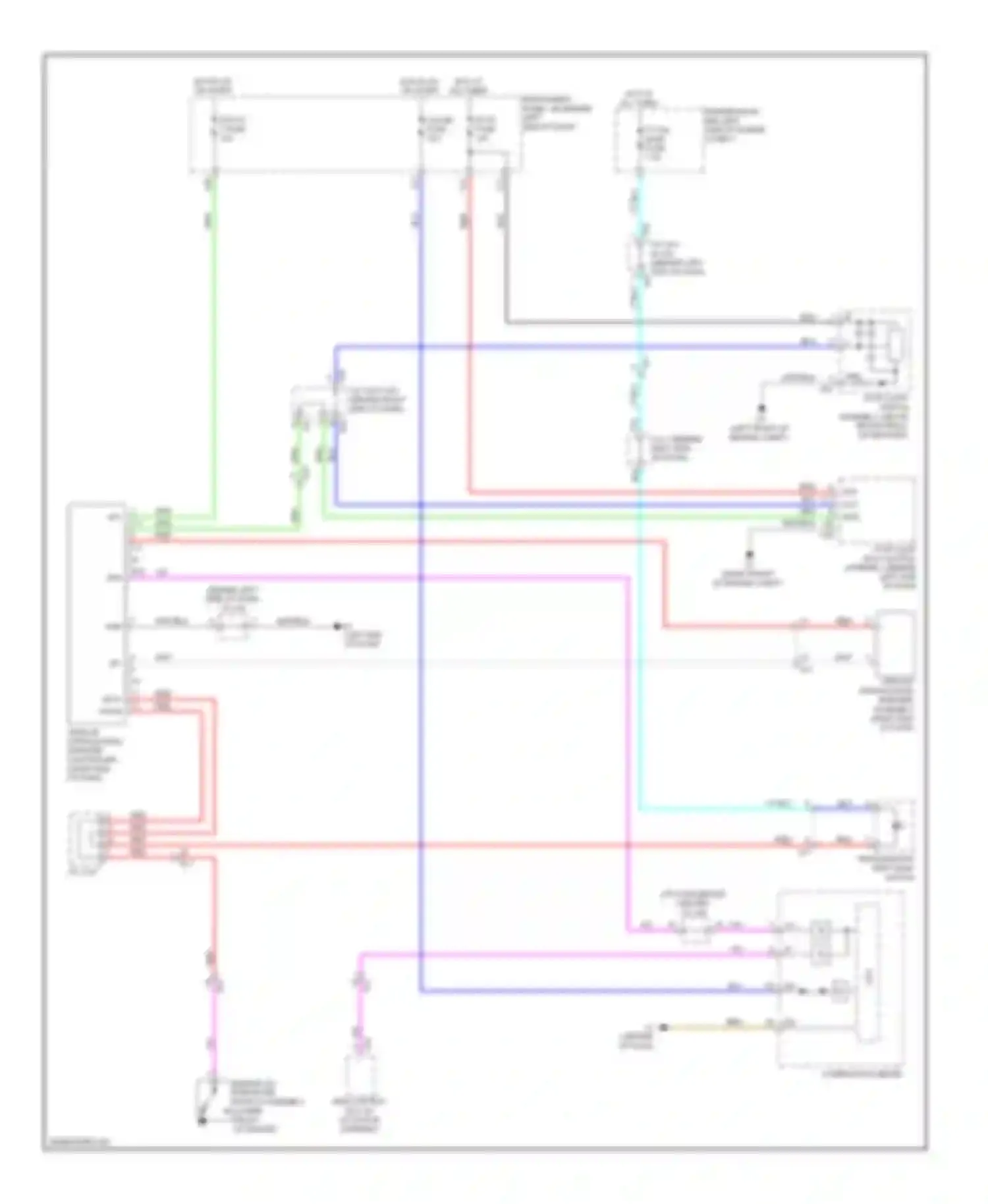 Prius Plug-in Toyota  (2012-2014): Vehicle proximity notification circuit