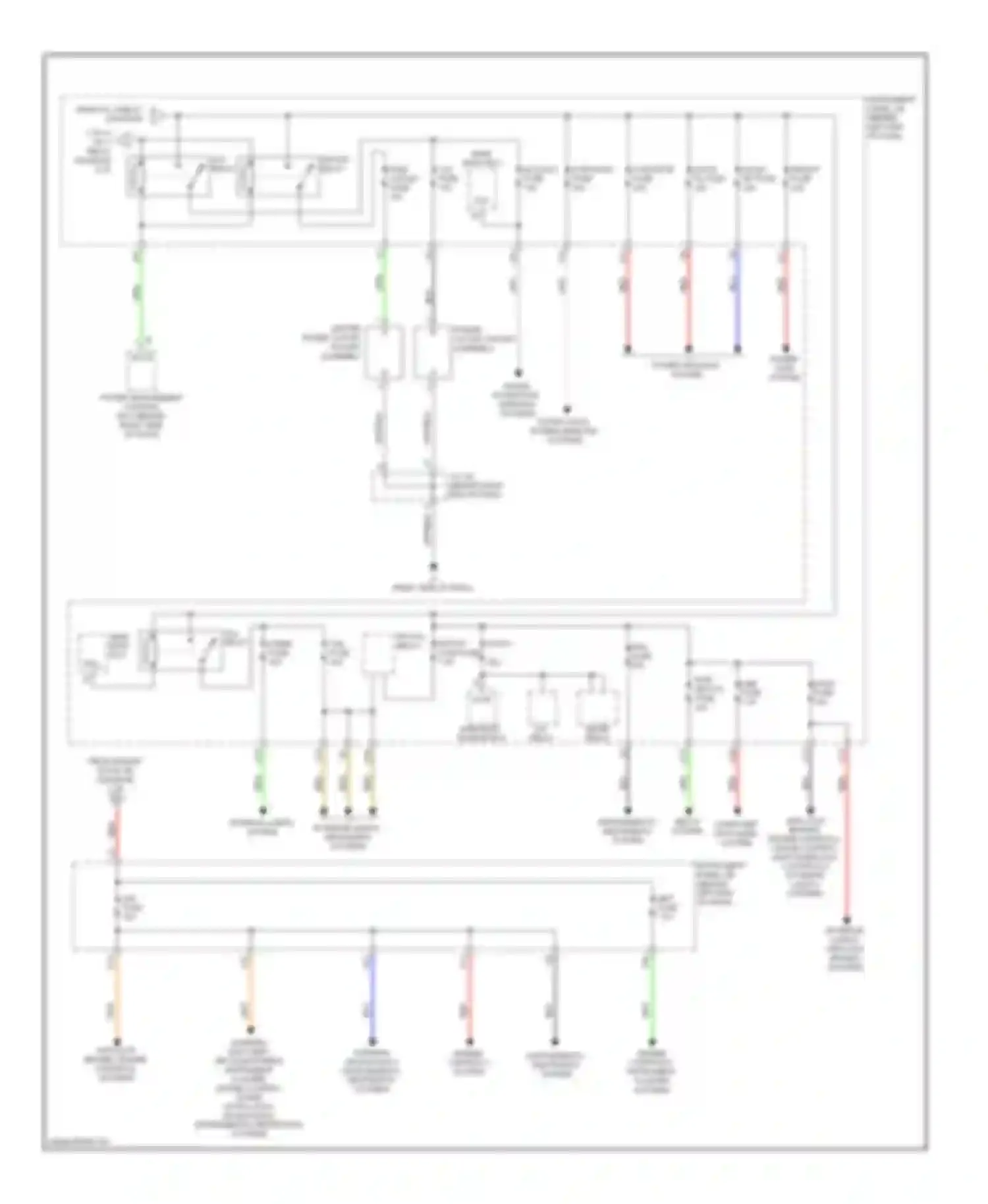 Prius Plug-in Toyota  (2012-2014): Power distribution circuit (3 of 3)