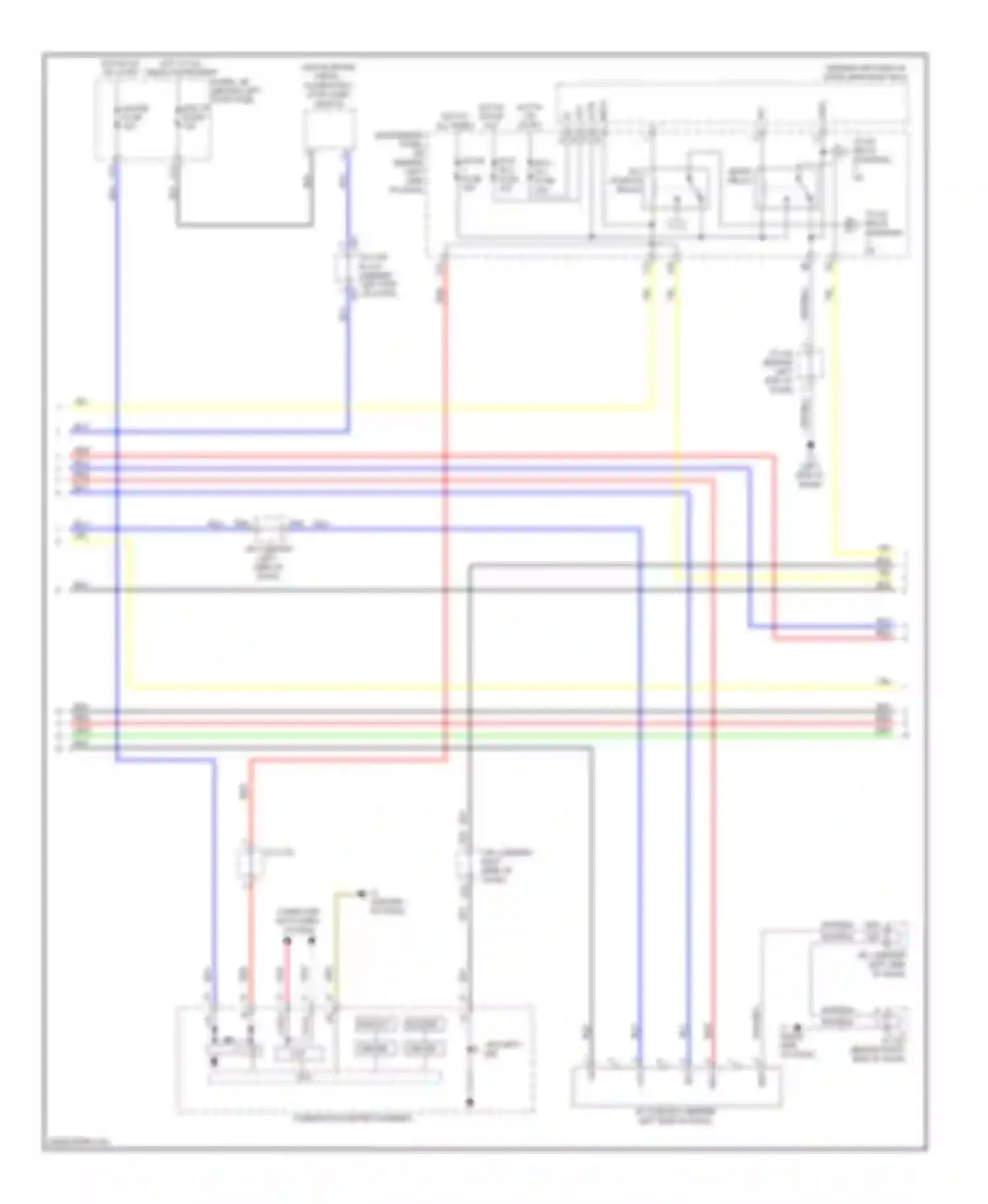 Prius Plug-in Toyota  (2012-2014): Power door locks circuit (2 of 5)