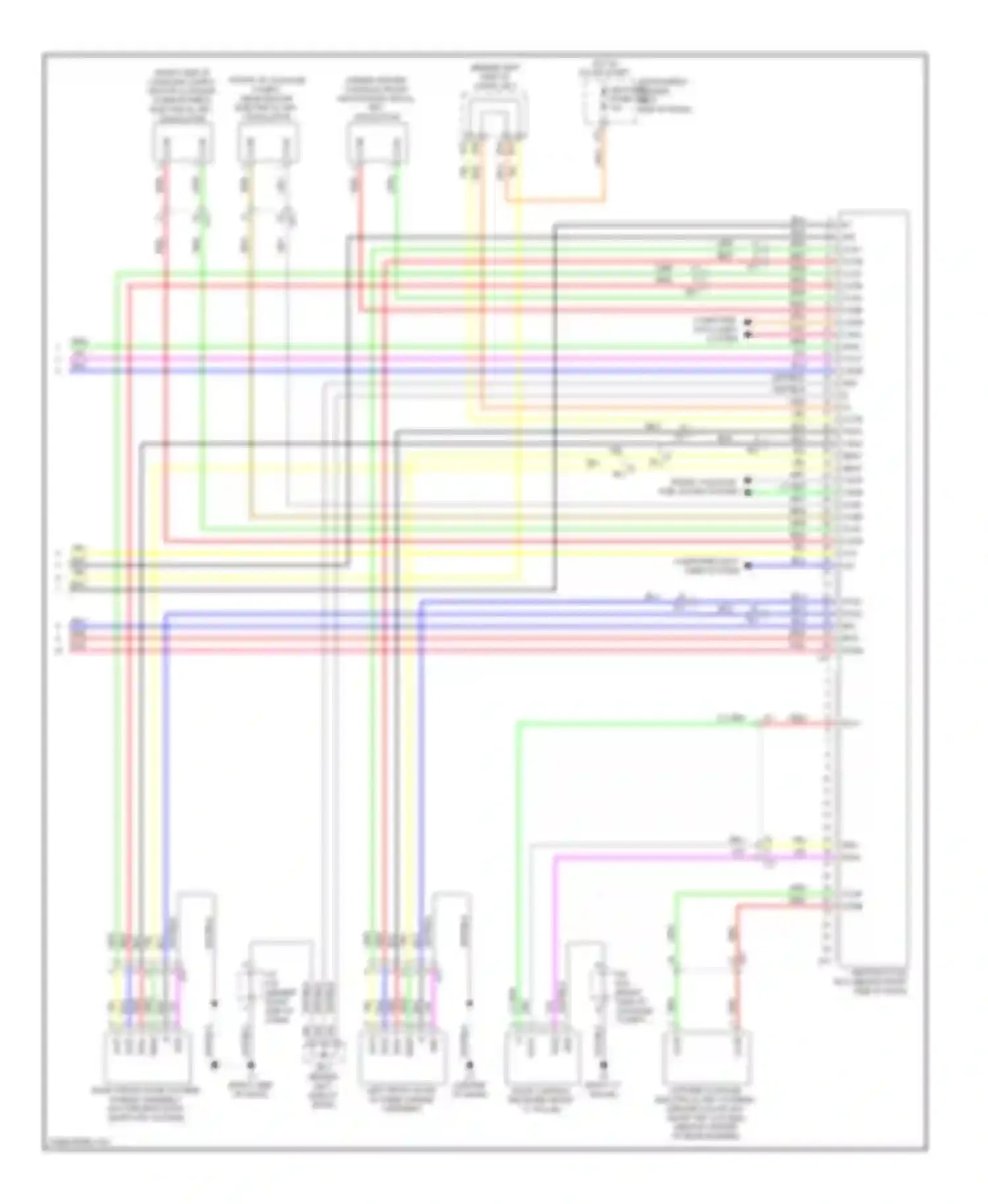 Prius Plug-in Toyota  (2012-2014): Power door locks circuit (5 of 5)