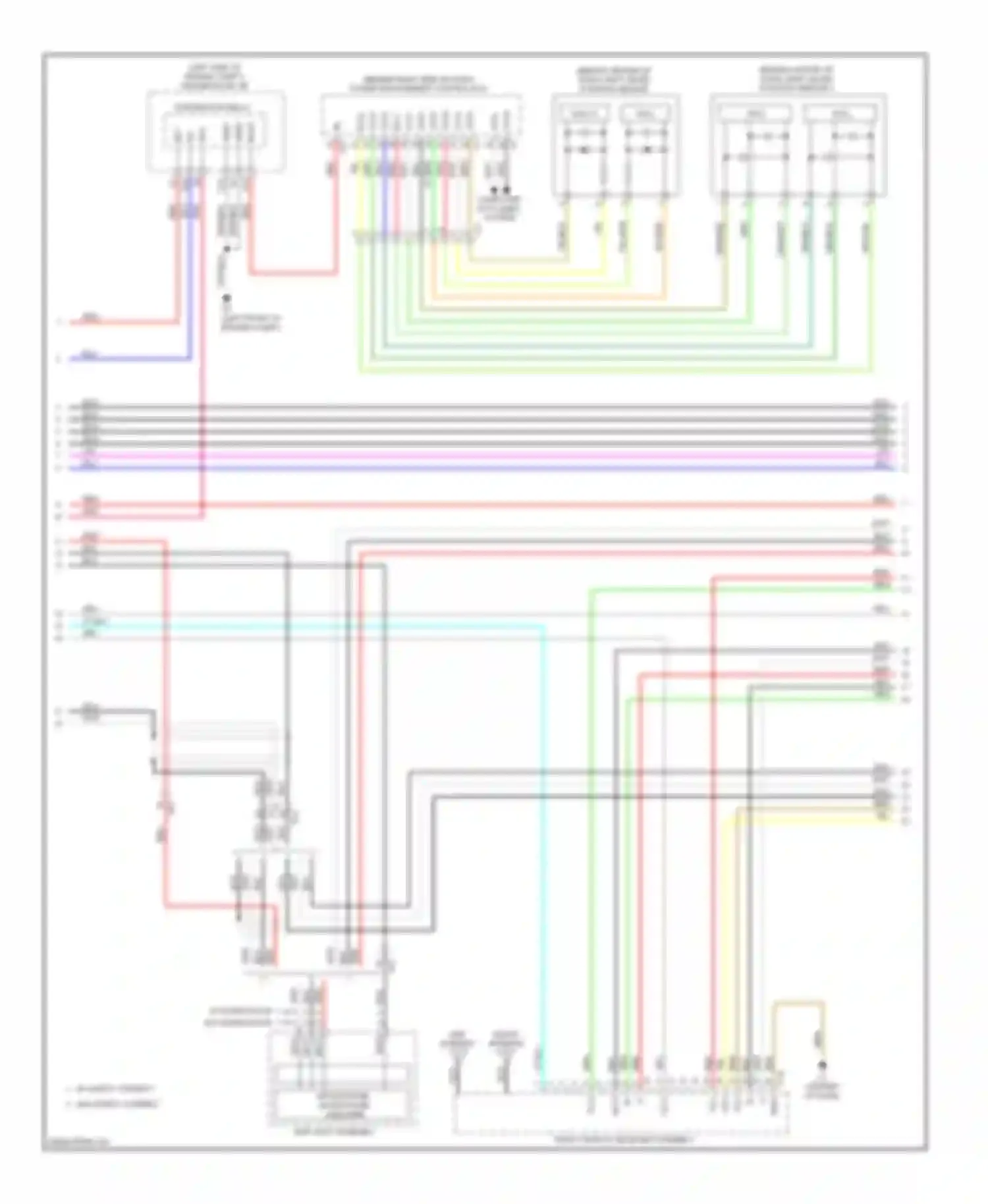 Prius Plug-in Toyota  (2012-2014): Radio circuit, with radio & display amplifier & separate amplifier (2 of 5)