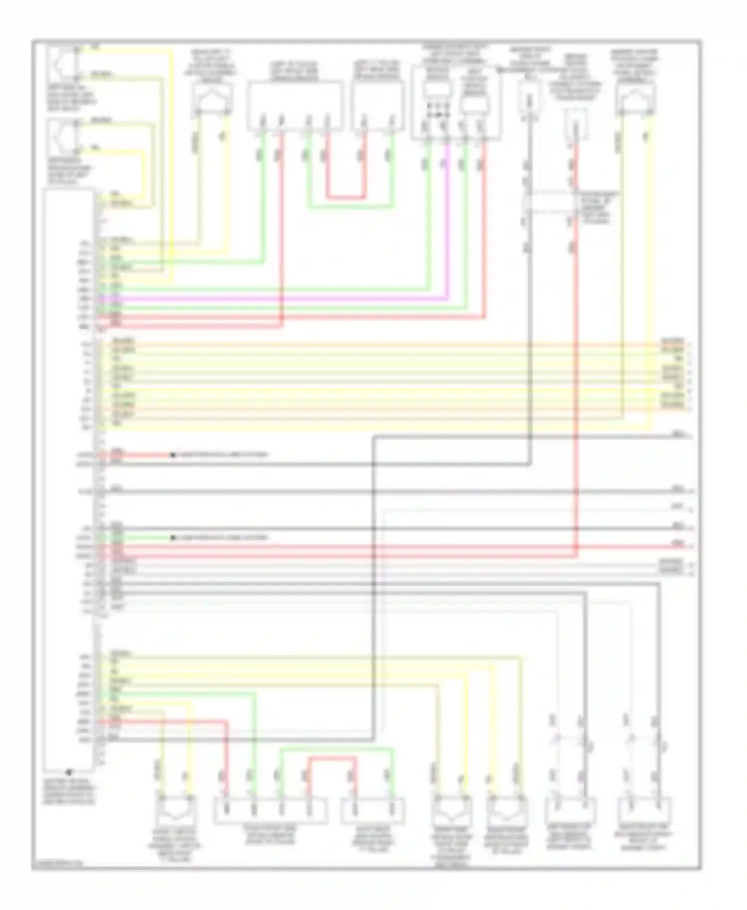 Prius Plug-in Toyota  (2012-2014): Supplemental restraint circuit (1 of 2)