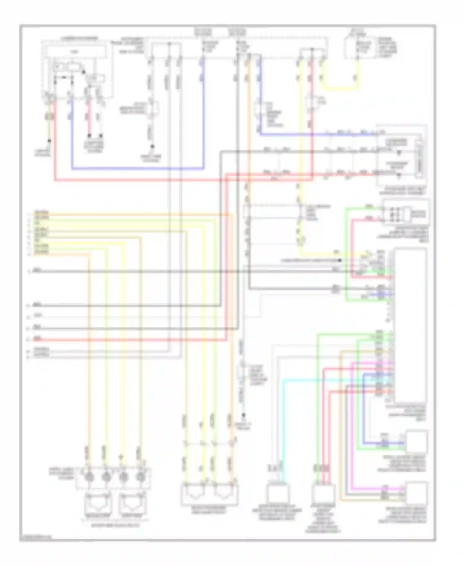 Prius Plug-in Toyota  (2012-2014): Supplemental restraint circuit (2 of 2)