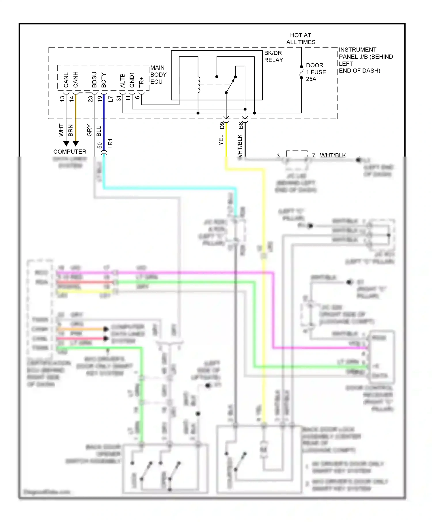 Toyota Prius Plug-in  (2012-2014) computer data lines system wiring diagram  (51 of 65)