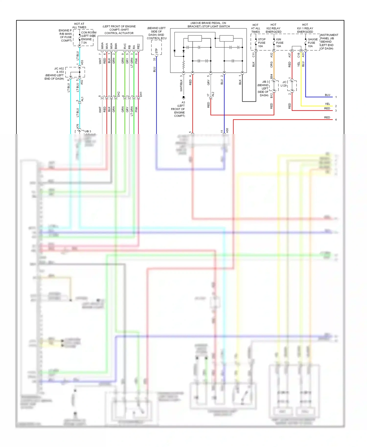 Toyota Prius Plug-in  (2012-2014) computer data lines system wiring diagram  (59 of 65)