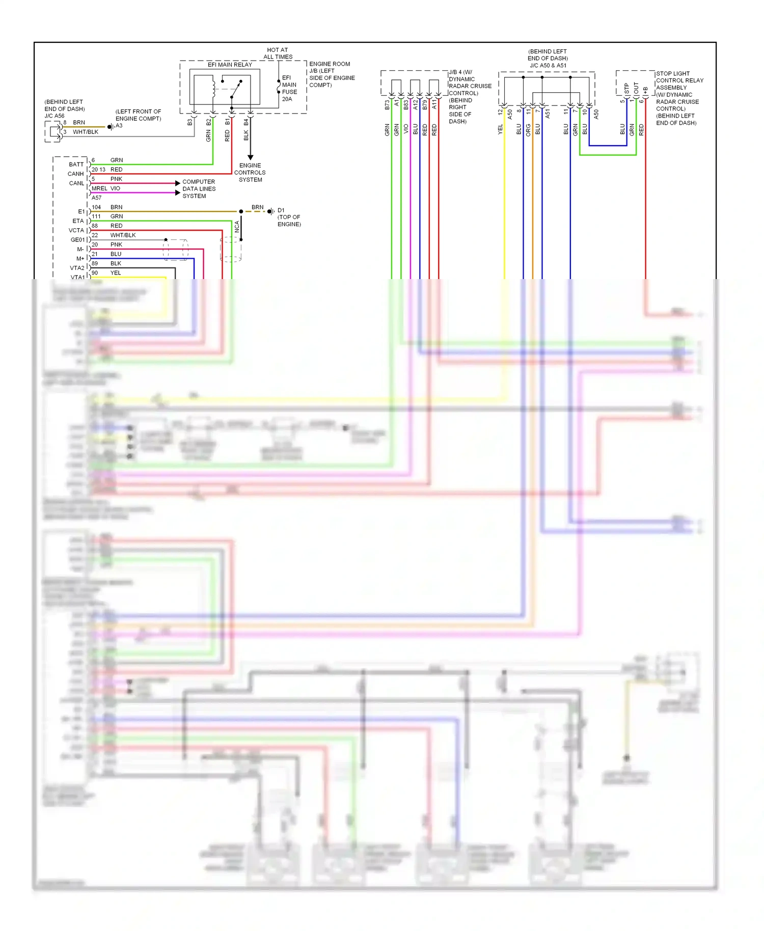 Toyota Prius Plug-in  (2012-2014) computer data lines system wiring diagram  (6 of 65)