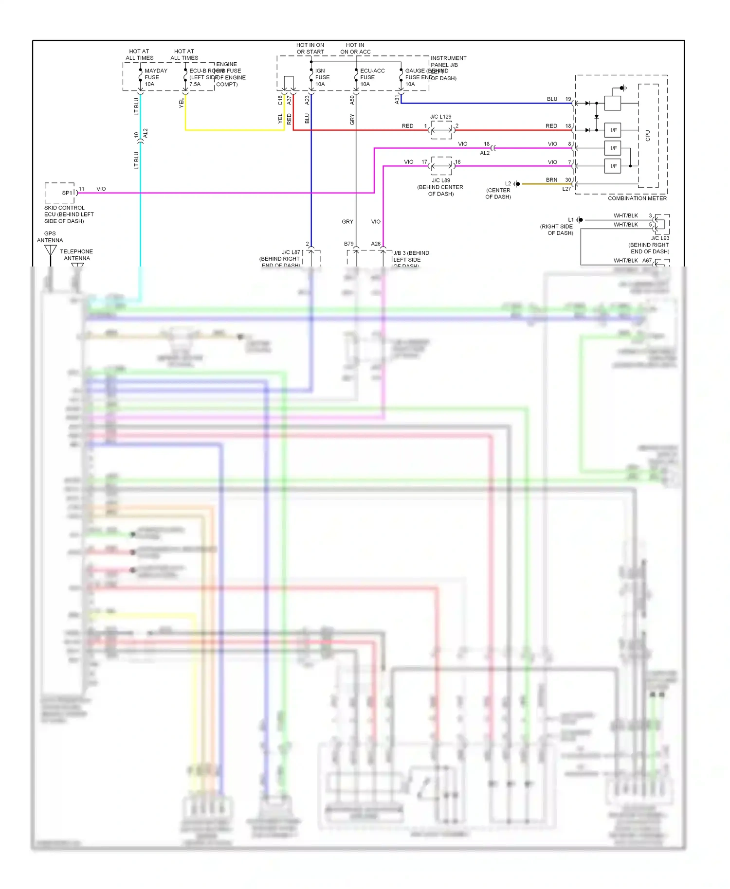 Toyota Prius Plug-in  (2012-2014) computer data lines system wiring diagram  (40 of 65)