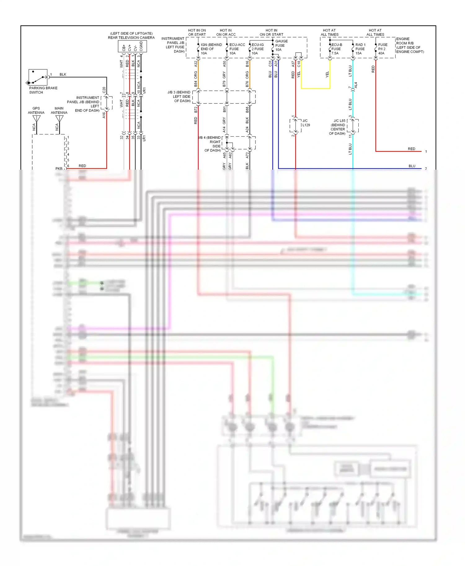 Toyota Prius Plug-in  (2012-2014) computer data lines system wiring diagram  (46 of 65)