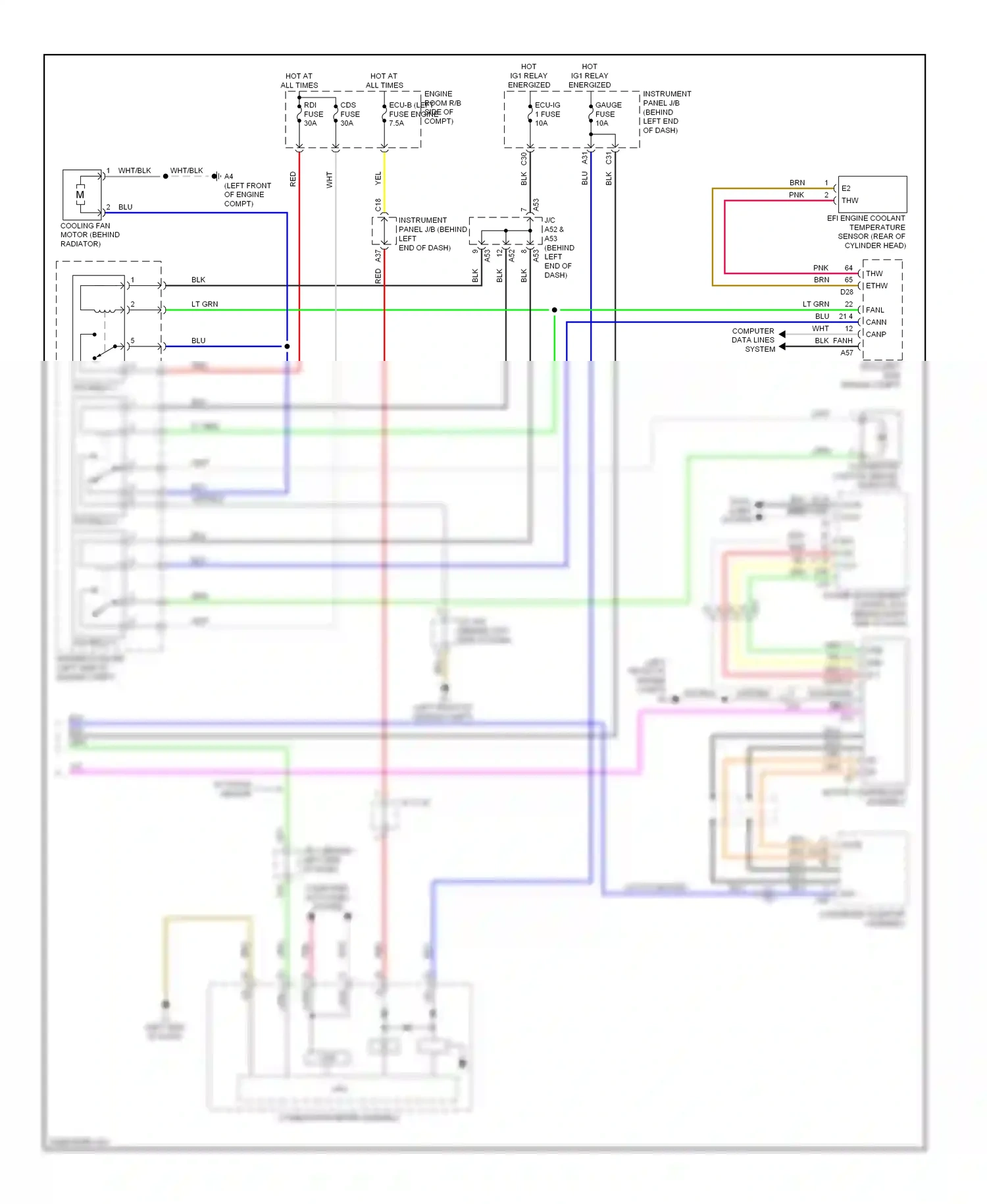 Toyota Prius Plug-in  (2012-2014) computer data lines system wiring diagram  (4 of 65)