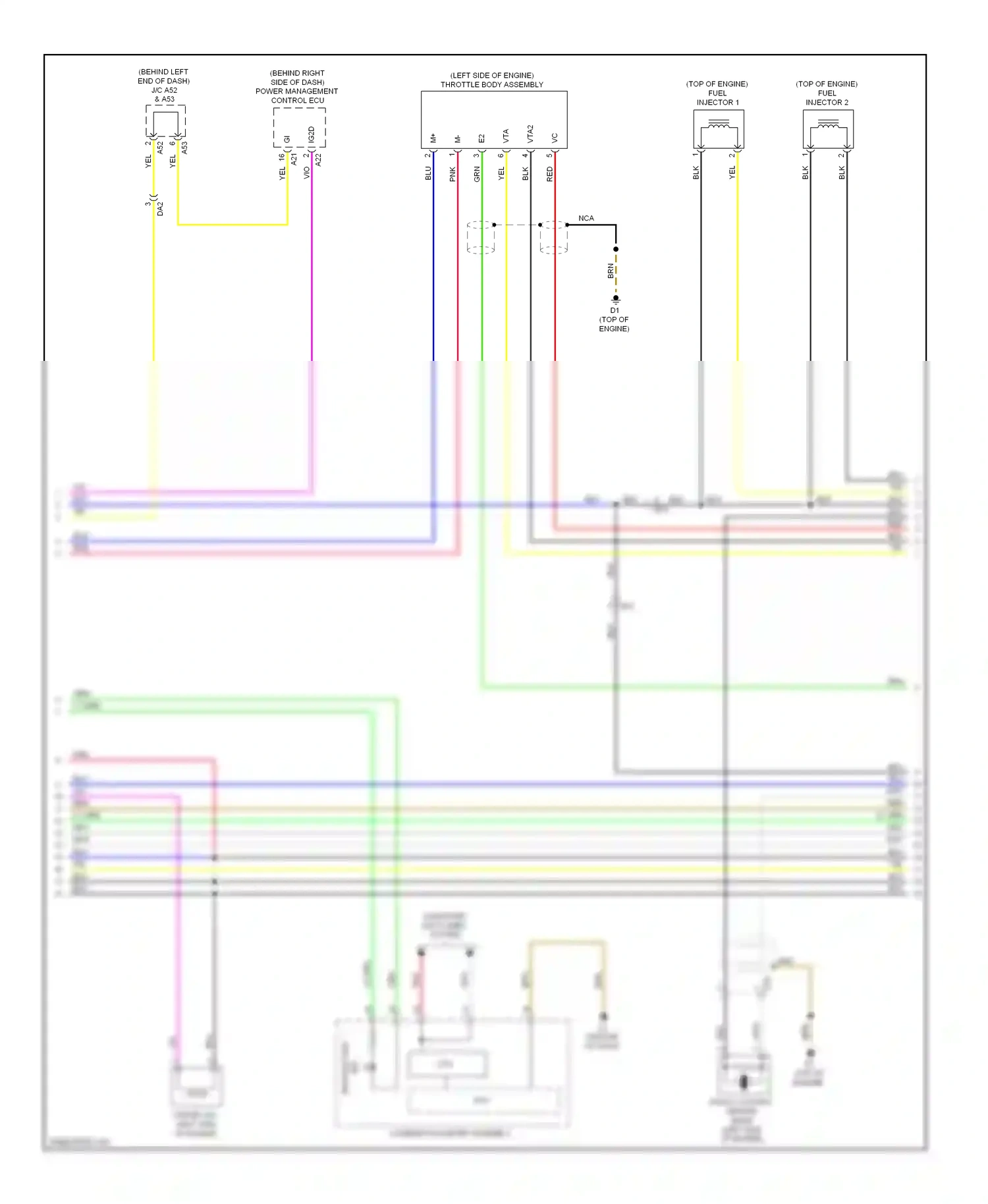 Toyota Prius Plug-in  (2012-2014) computer data lines system wiring diagram  (17 of 65)