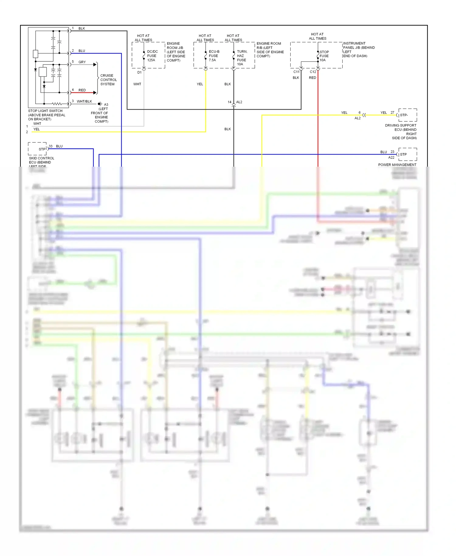 Toyota Prius Plug-in  (2012-2014) computer data lines system wiring diagram  (13 of 65)
