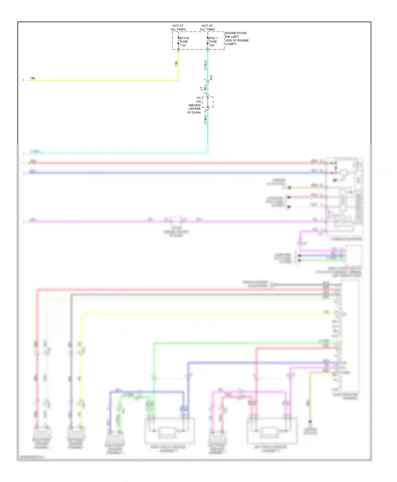 Toyota Prius Plug-in  (2012-2014) computer data lines system wiring diagram  (45 of 65)