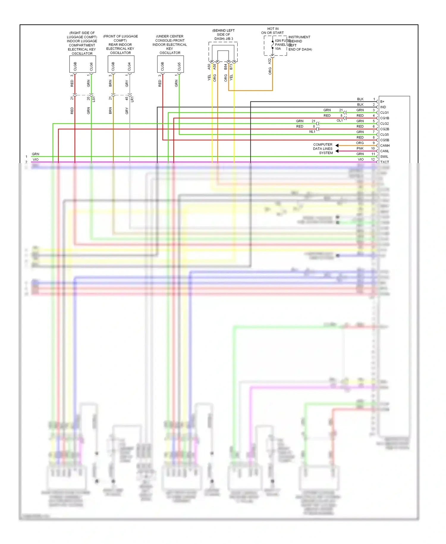 Toyota Prius Plug-in  (2012-2014) computer data lines system wiring diagram  (10 of 65)
