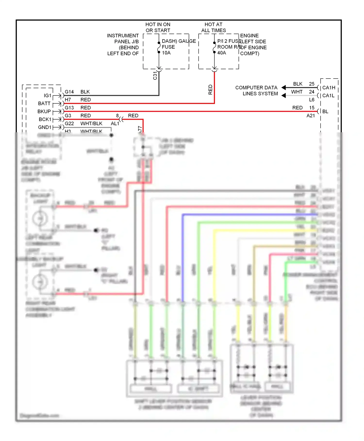 Toyota Prius Plug-in  (2012-2014) computer data lines system wiring diagram  (11 of 65)