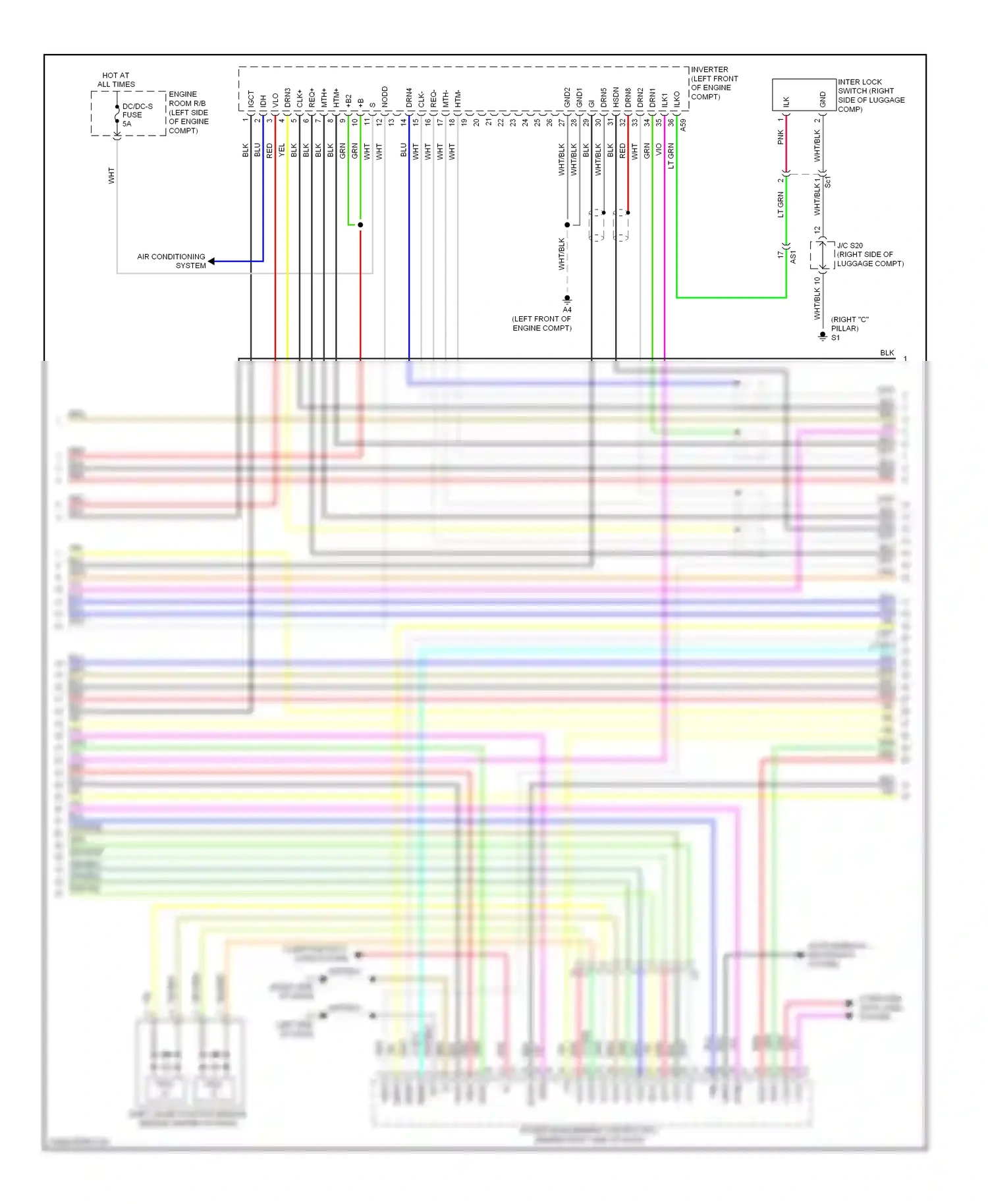 Toyota Prius Plug-in  (2012-2014) computer data lines system wiring diagram  (19 of 65)