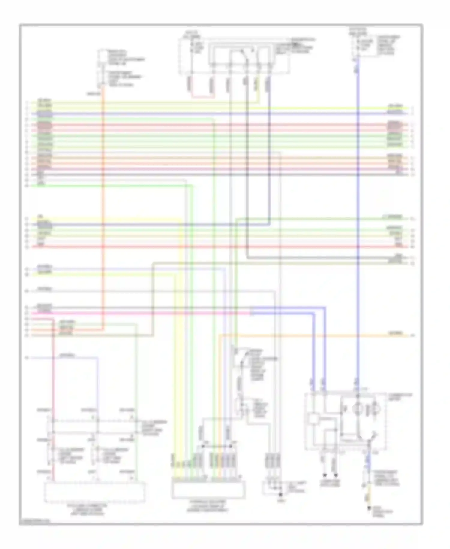 Prius Toyota I facelift (2000-2003): Anti-lock brake circuits (2 of 3)