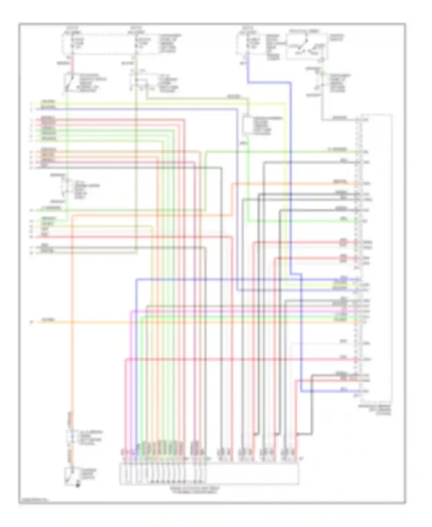 Prius Toyota I facelift (2000-2003): Anti-lock brake circuits (3 of 3)