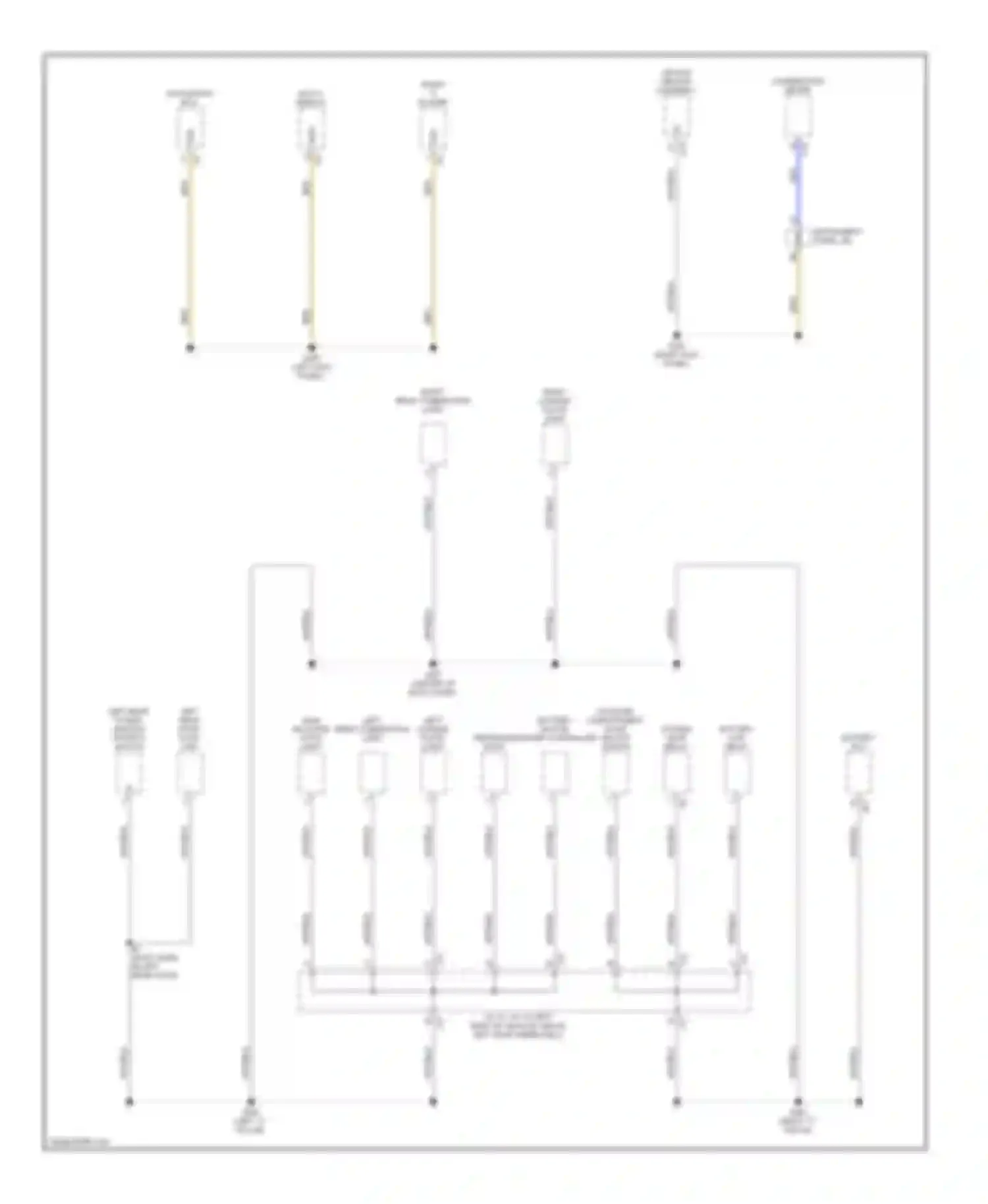 Prius Toyota I facelift (2000-2003): Ground distribution circuit (3 of 3)