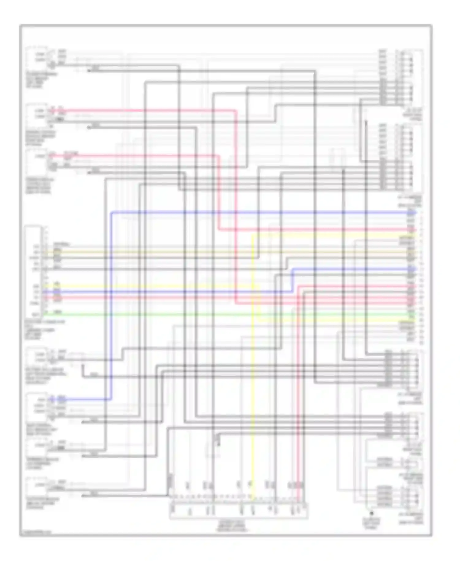 Prius Toyota II facelift (2005-2011): Computer data lines circuit (1 of 2)