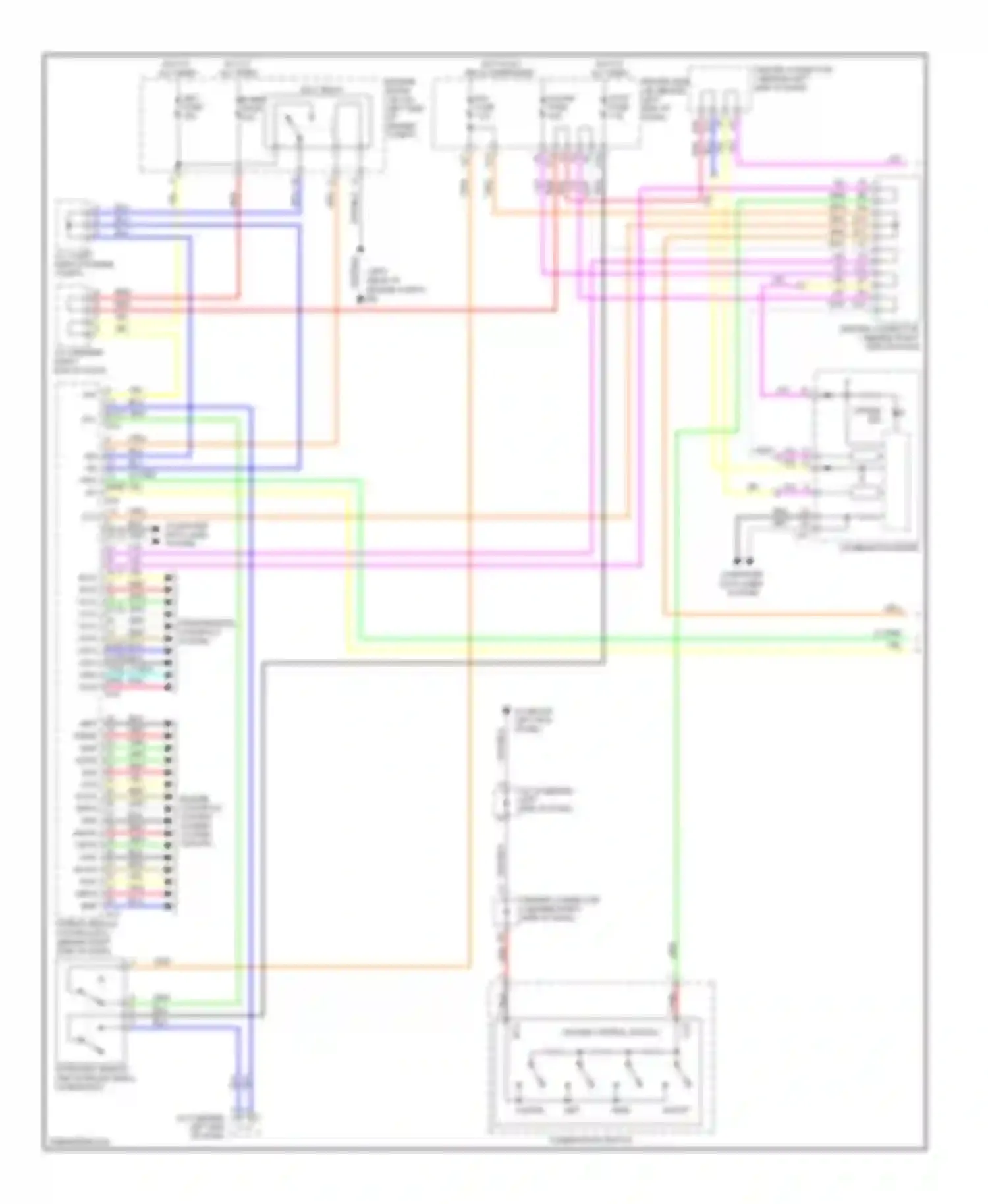 Prius Toyota II facelift (2005-2011): Cruise control circuit (2 of 2)