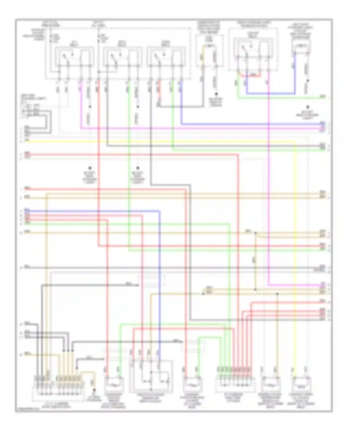 Prius Toyota II facelift (2005-2011): Wiring diagram engine performance 1.5l, engine controls circuit (2 of 4)