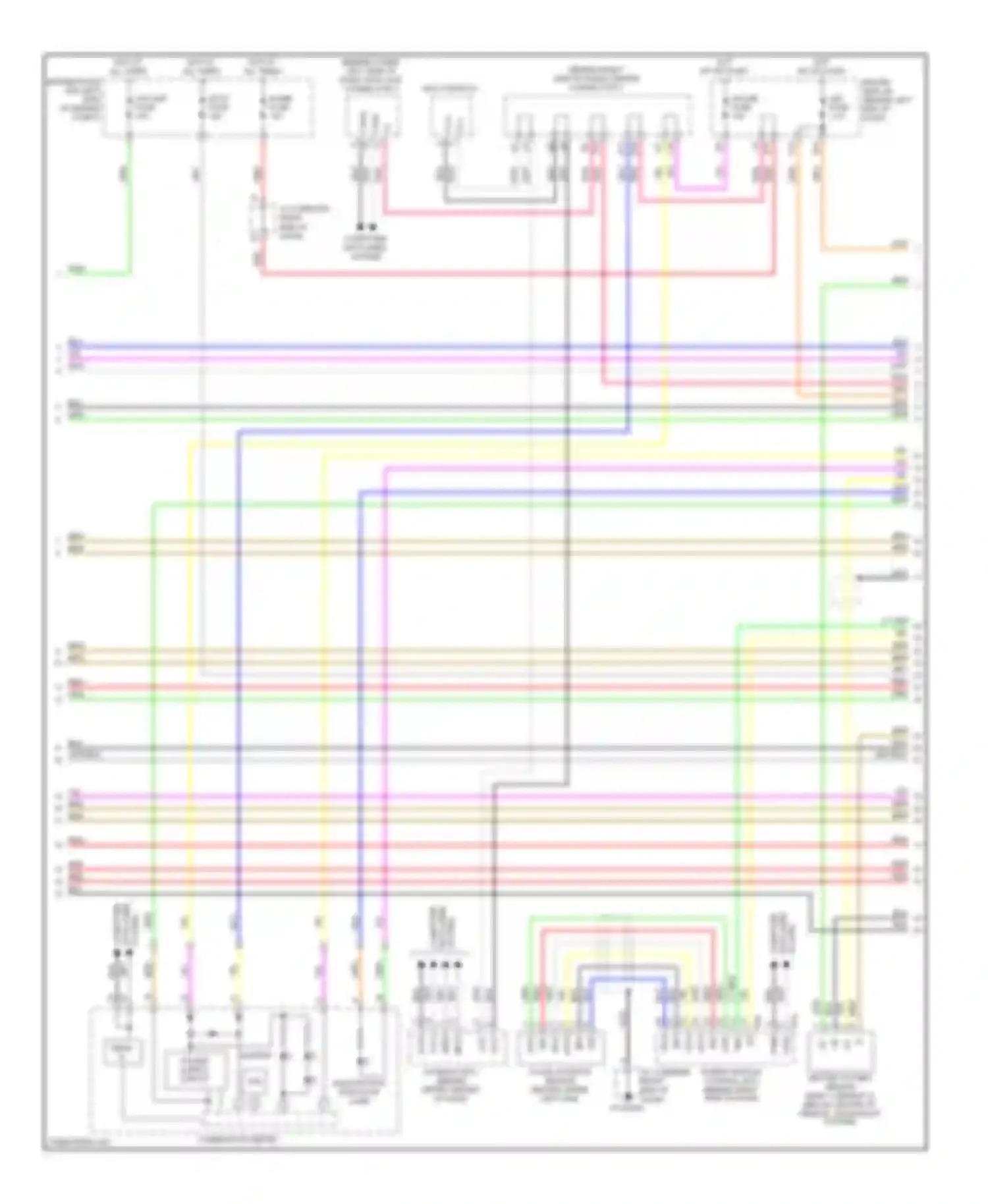 Prius Toyota II facelift (2005-2011): Wiring diagram engine performance 1.5l, engine controls circuit (3 of 4)